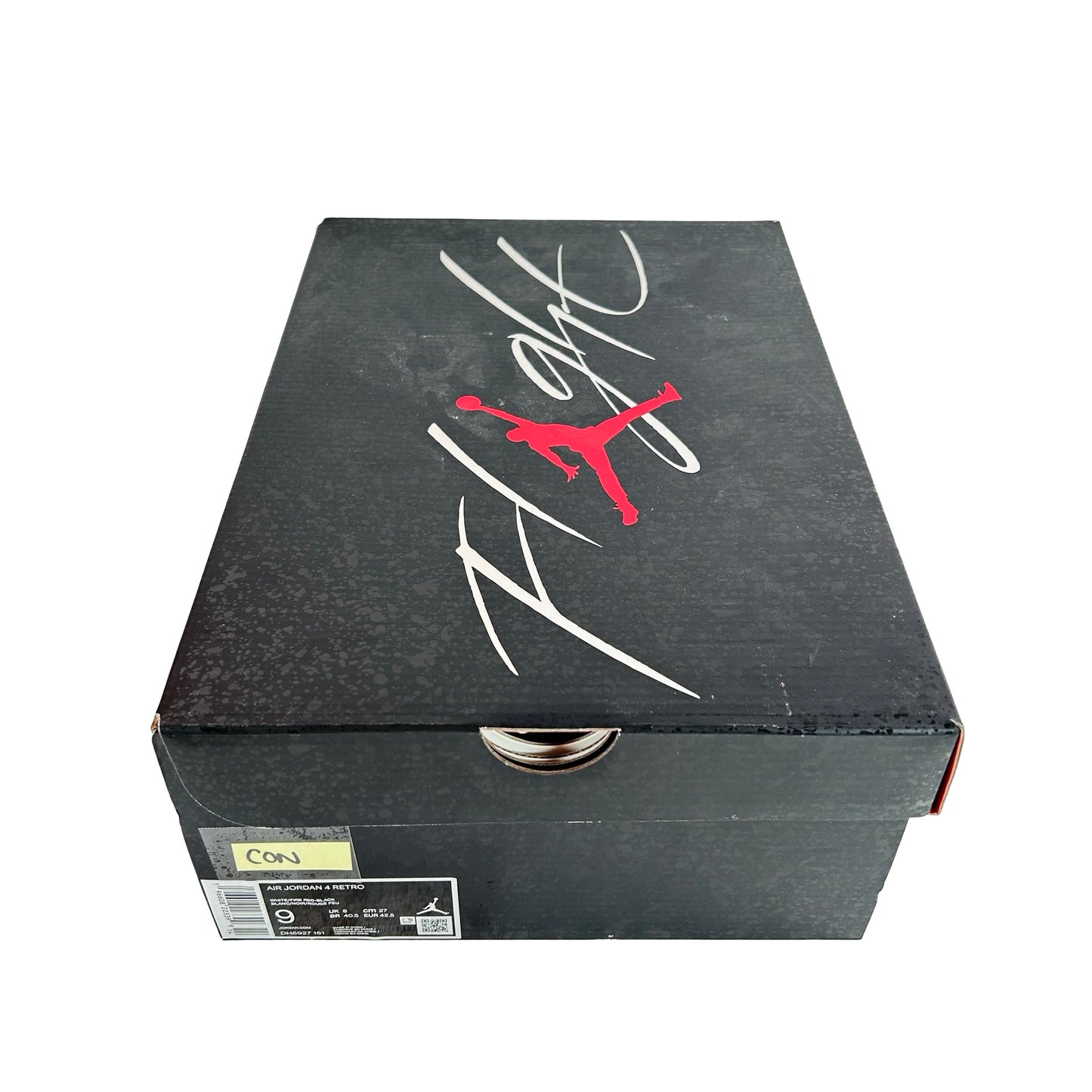 DH6927 161 Jordan 4 Retro Red Cement [CONDITIONAL] - 9 M (Yellowing2)