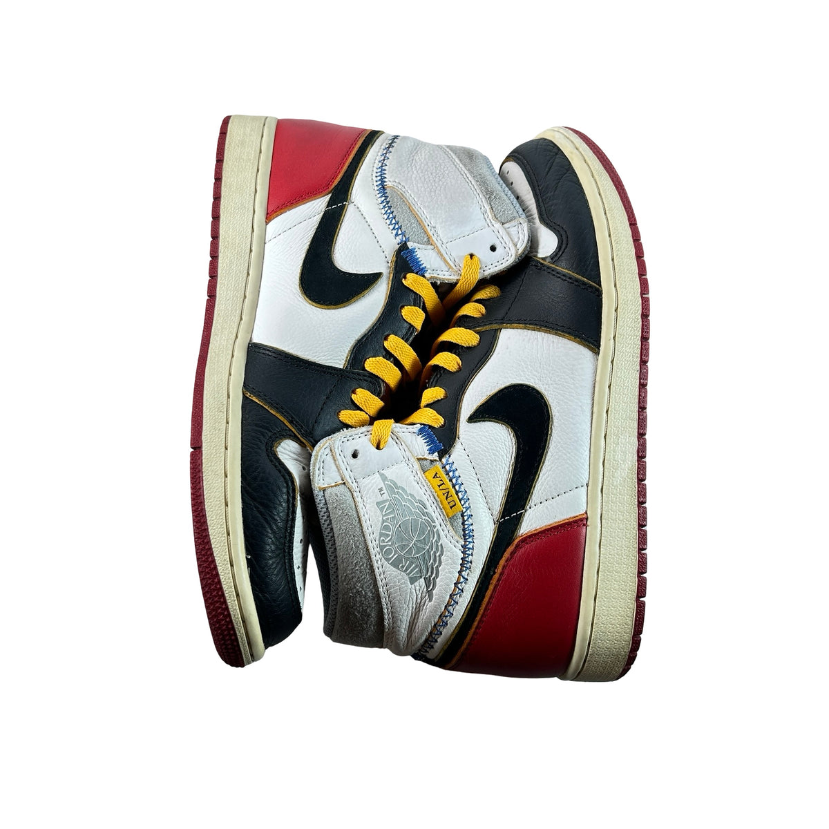 BV1300 106 Jordan 1 Union Black Toe [USED] - 8 M (Used) (Replace Box)