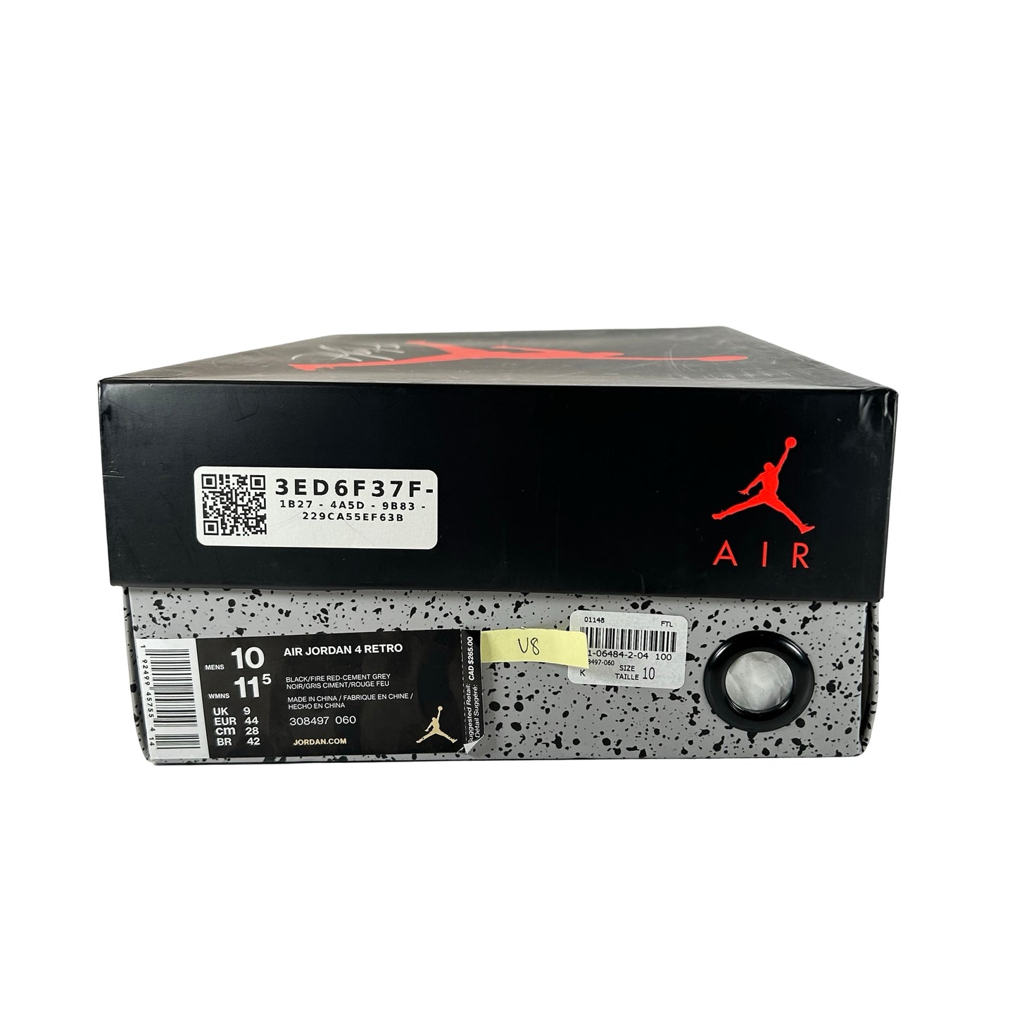308497 060 Jordan 4 Bred (2019) [USED] - 10 M (Used8)