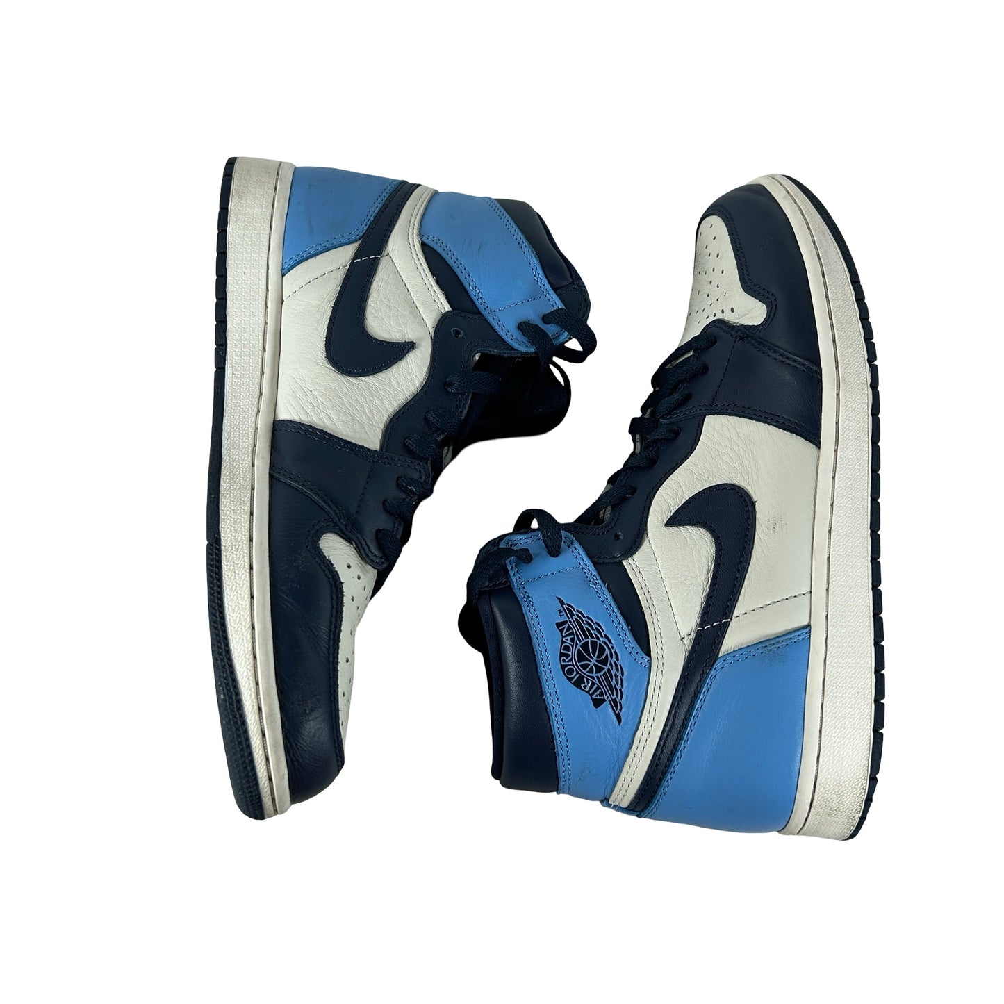 555088 140 Jordan 1 Obsidian UNC [USED] - 10 M (Used2) (No Box2)