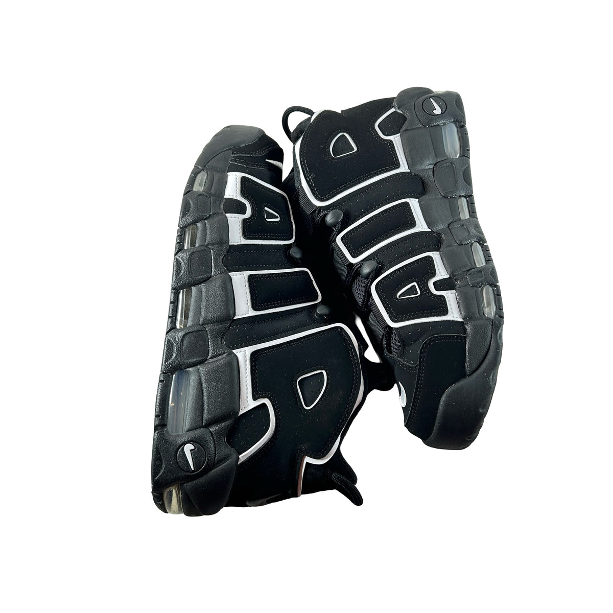 FV2291 001 Nike Air More Uptempo 96 Black White (2023) [USED] - 9.5 M (Used)