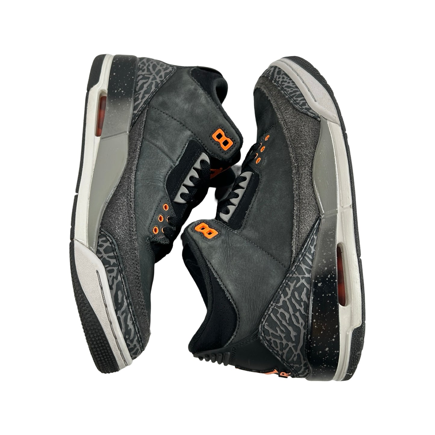 CT8532 080 Jordan 3 Retro Fear Pack (2023) [USED] - 9.5 M (Used4)