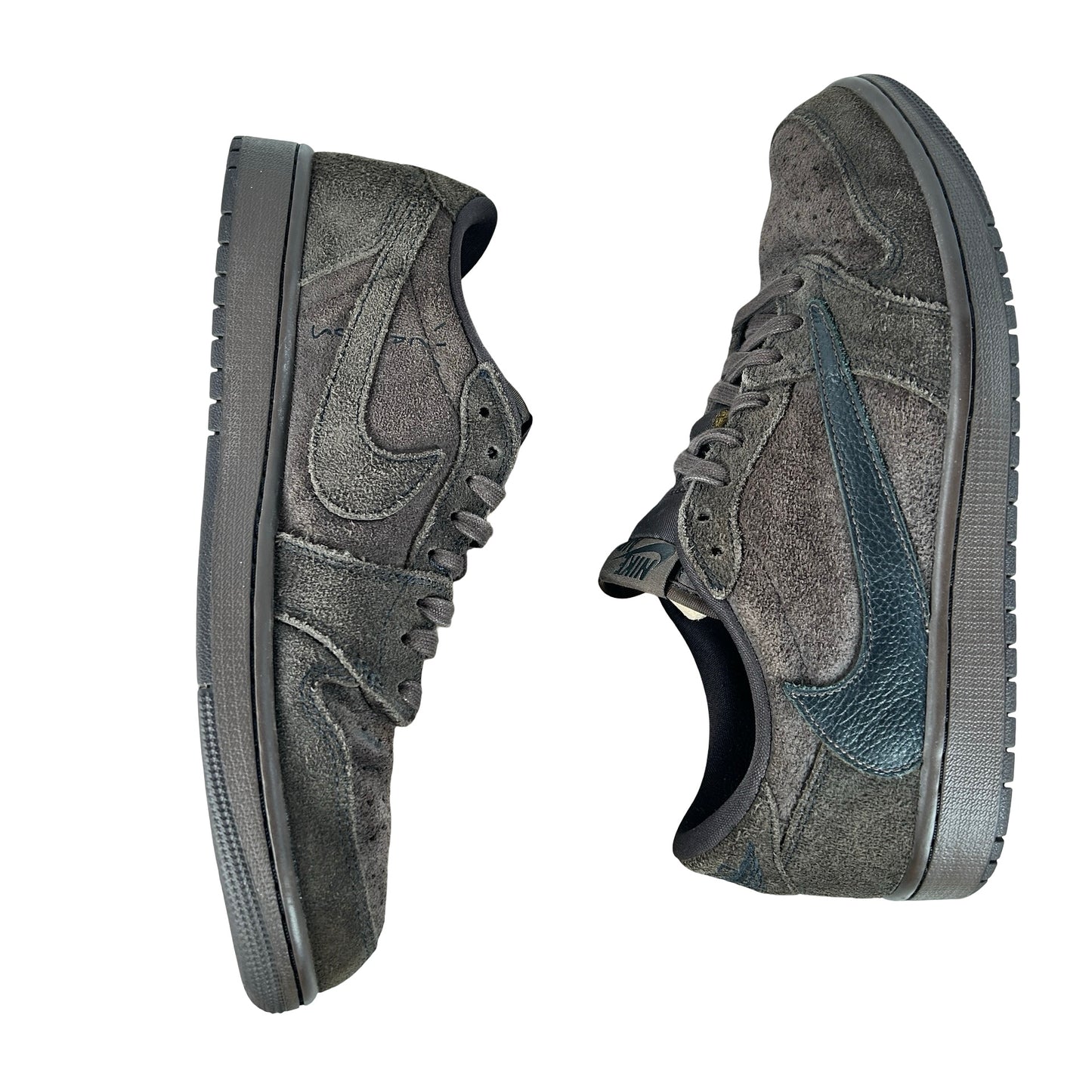DM7866 202 Jordan 1 Retro Low OG SP Travis Scott Velvet Brown [USED] - 10.5 M (Used10)