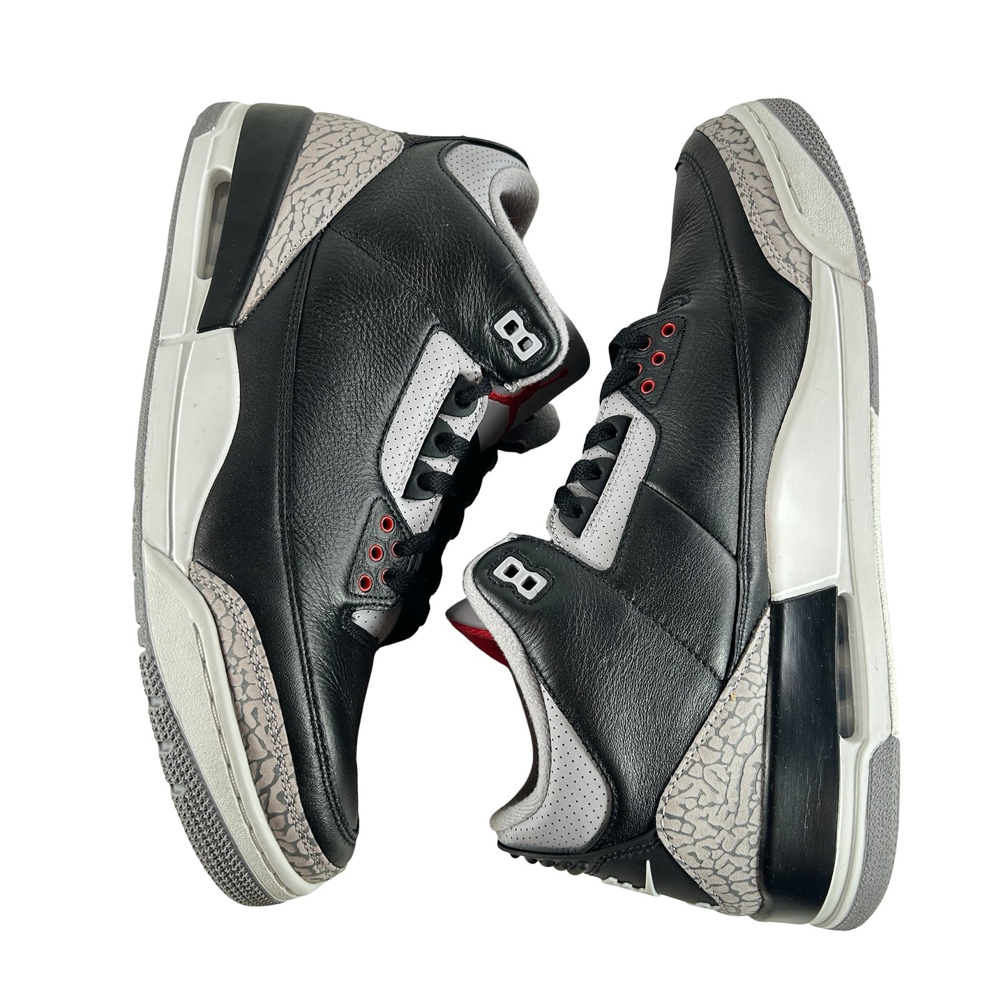 DN3707 010 Jordan 3 Retro Black Cement Reimagined (2024) [USED] - 12 M (Used12)