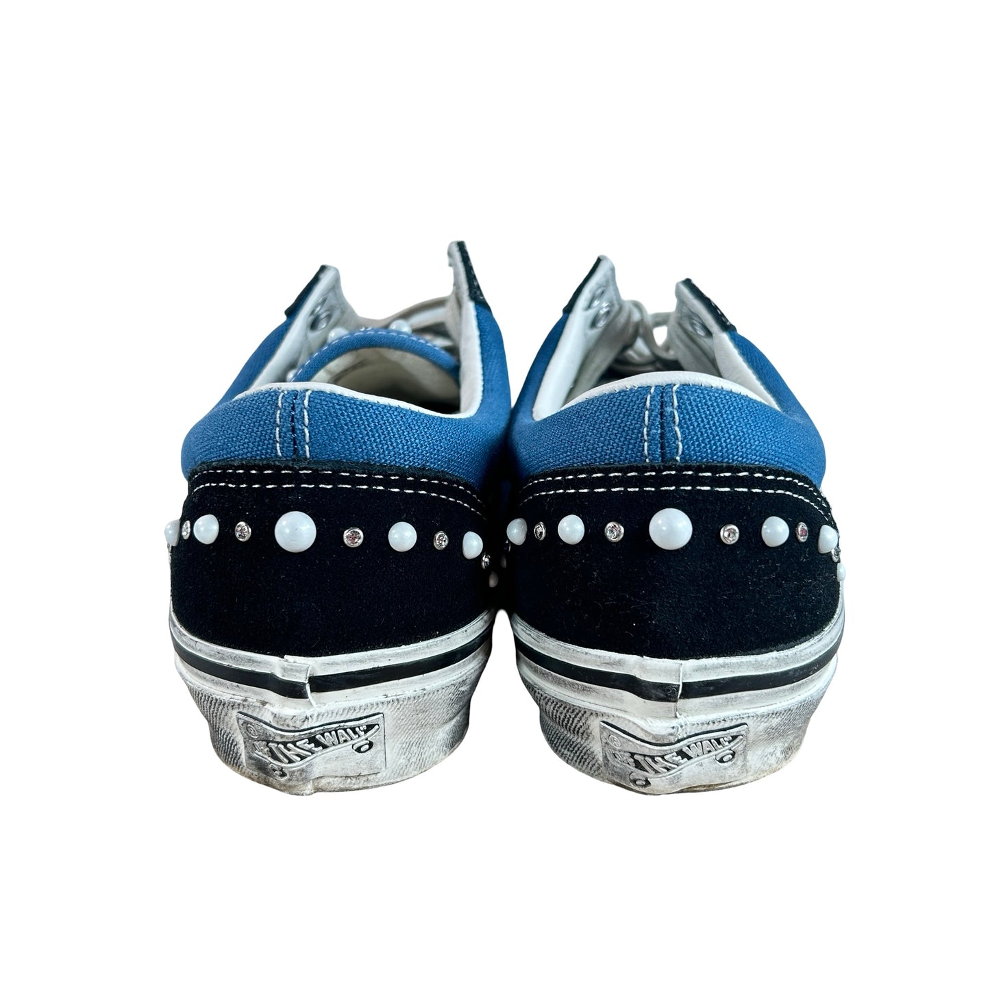 VN000E8VYA6 Vans LX Old Skool 36 Pearlized Pack Black Navy [USED] - 7.5 M (Used)