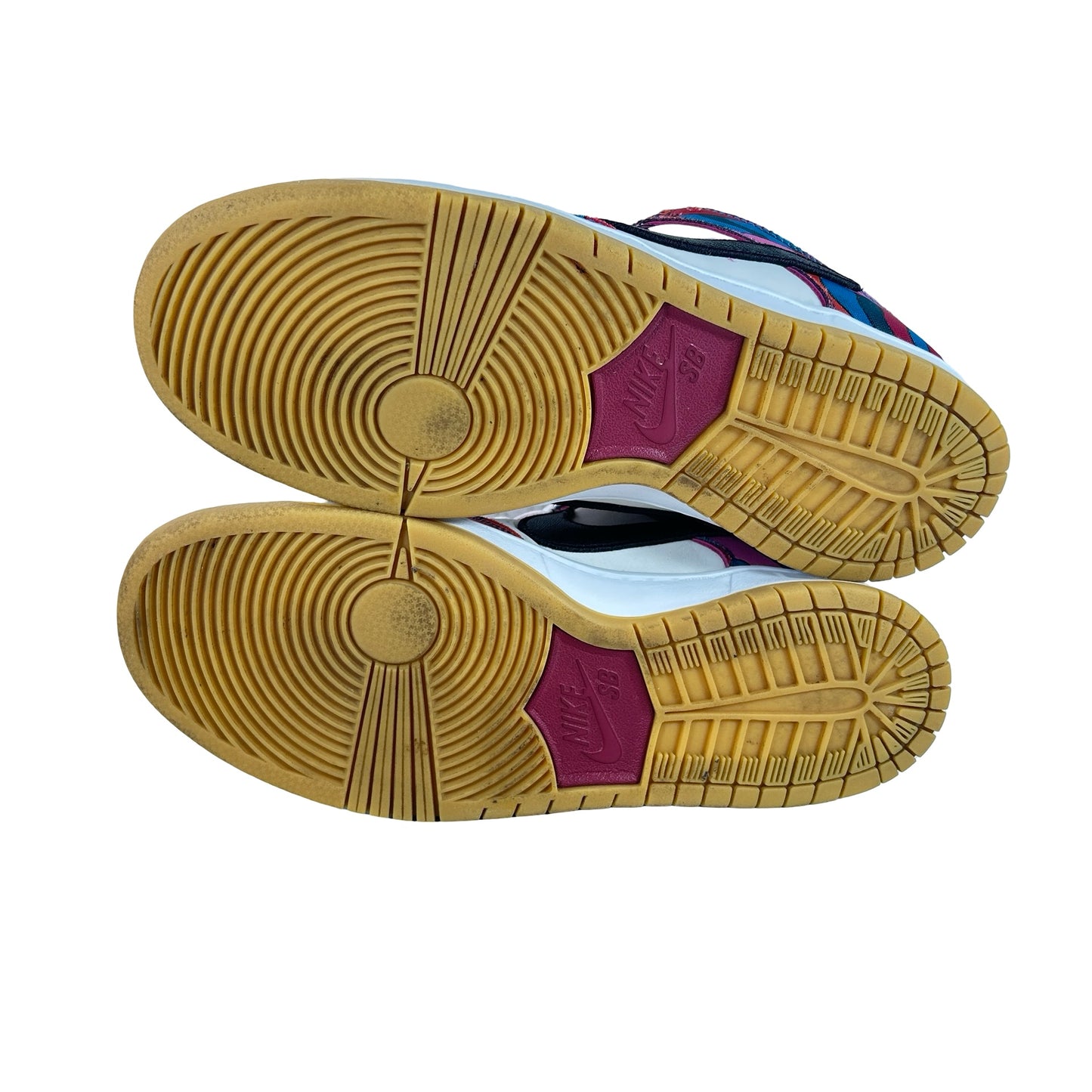 DH7695 600 Nike SB Dunk Low Pro Parra Abstract Art (2021) [USED] - 8.5 M (Used)
