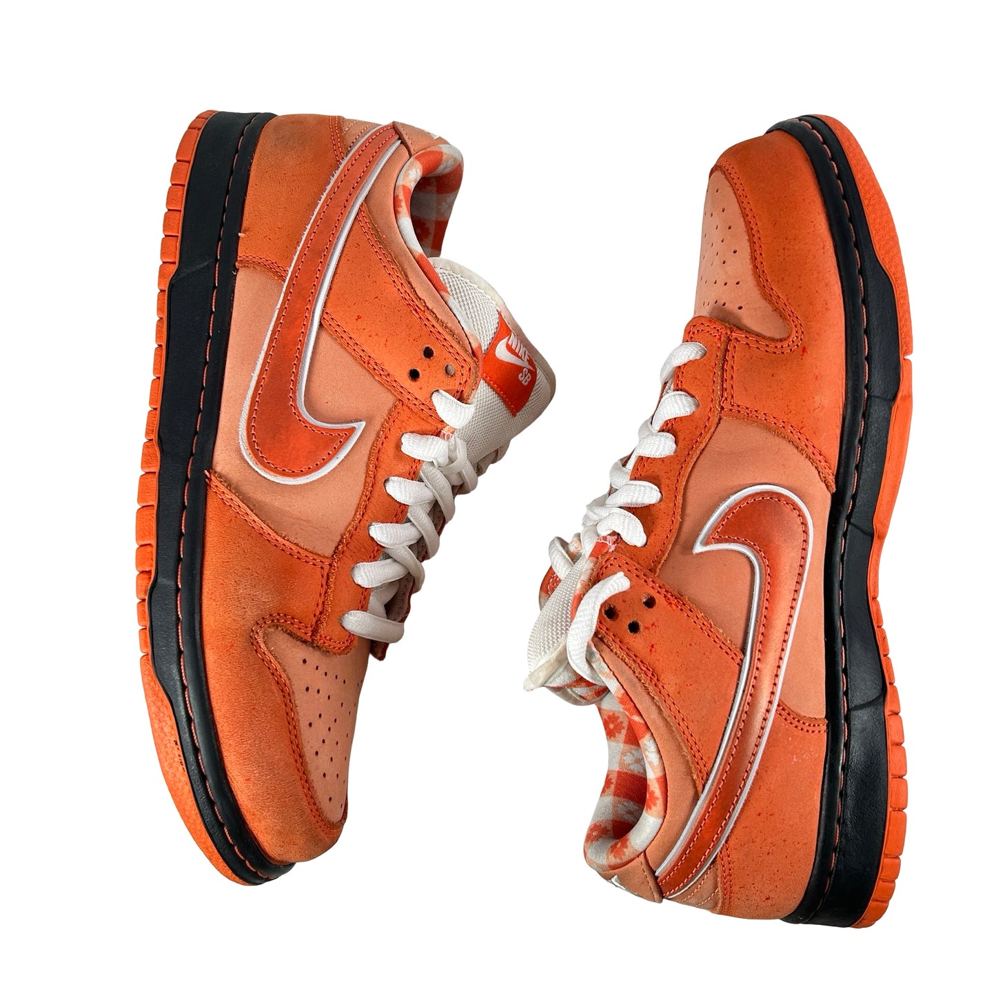 FD8776 800 Nike SB Dunk Low Concepts Orange Lobster [USED] - 9 M (Used) (No Box)