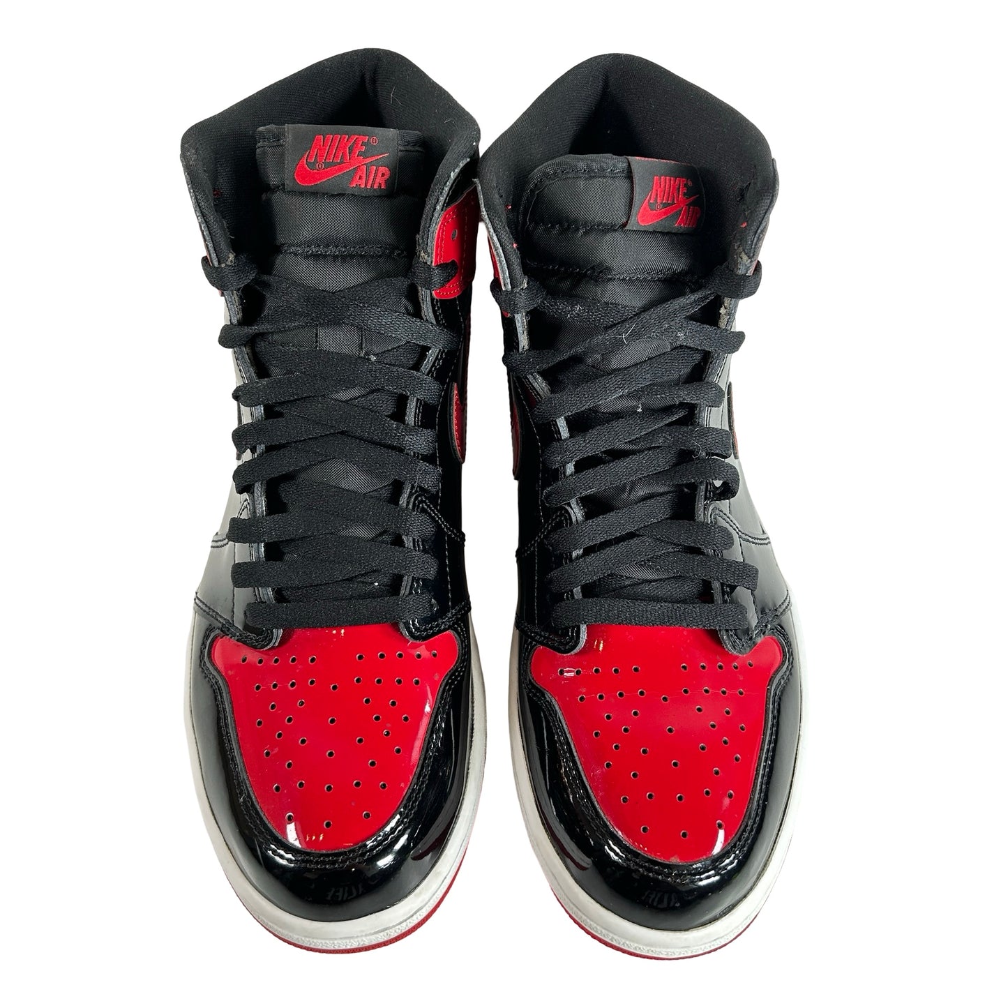 555088 063 Jordan 1 Retro High OG Patent Bred [USED] - 10.5 M (Used3)