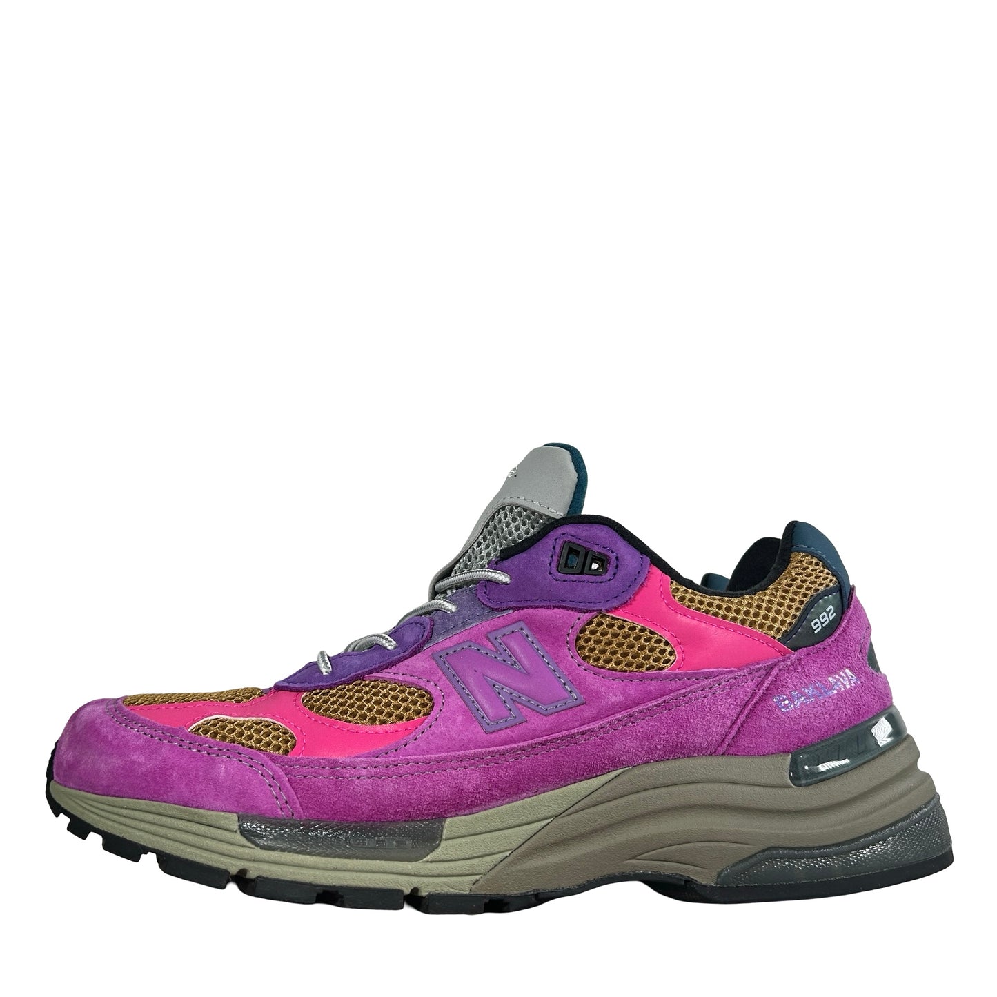 U992AC1 New Balance 992 MiUSA Action Bronson Digitalis Purpurea [USED] - 9 M (Used) (Replacement Box)