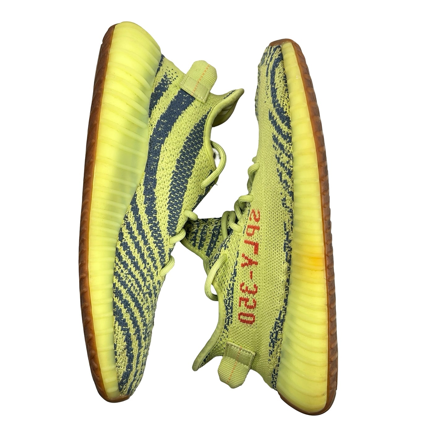 B37572 adidas Yeezy Boost 350 V2 Semi Frozen Yellow [USED] - 8.5 M (Used)