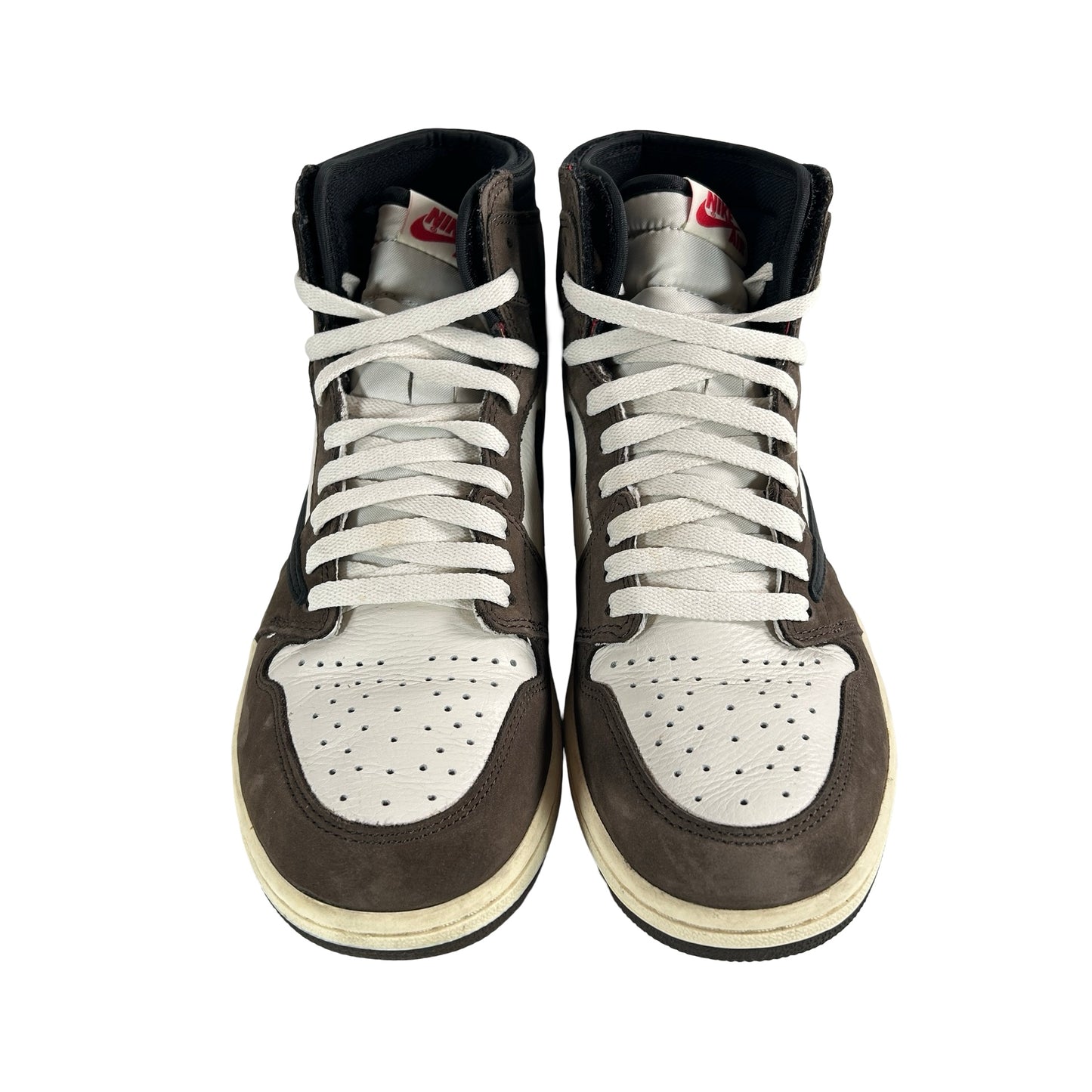 CD4487 100 Jordan 1 Retro High OG SP Travis Scott Mocha [USED] - 9.5 M (Used2)