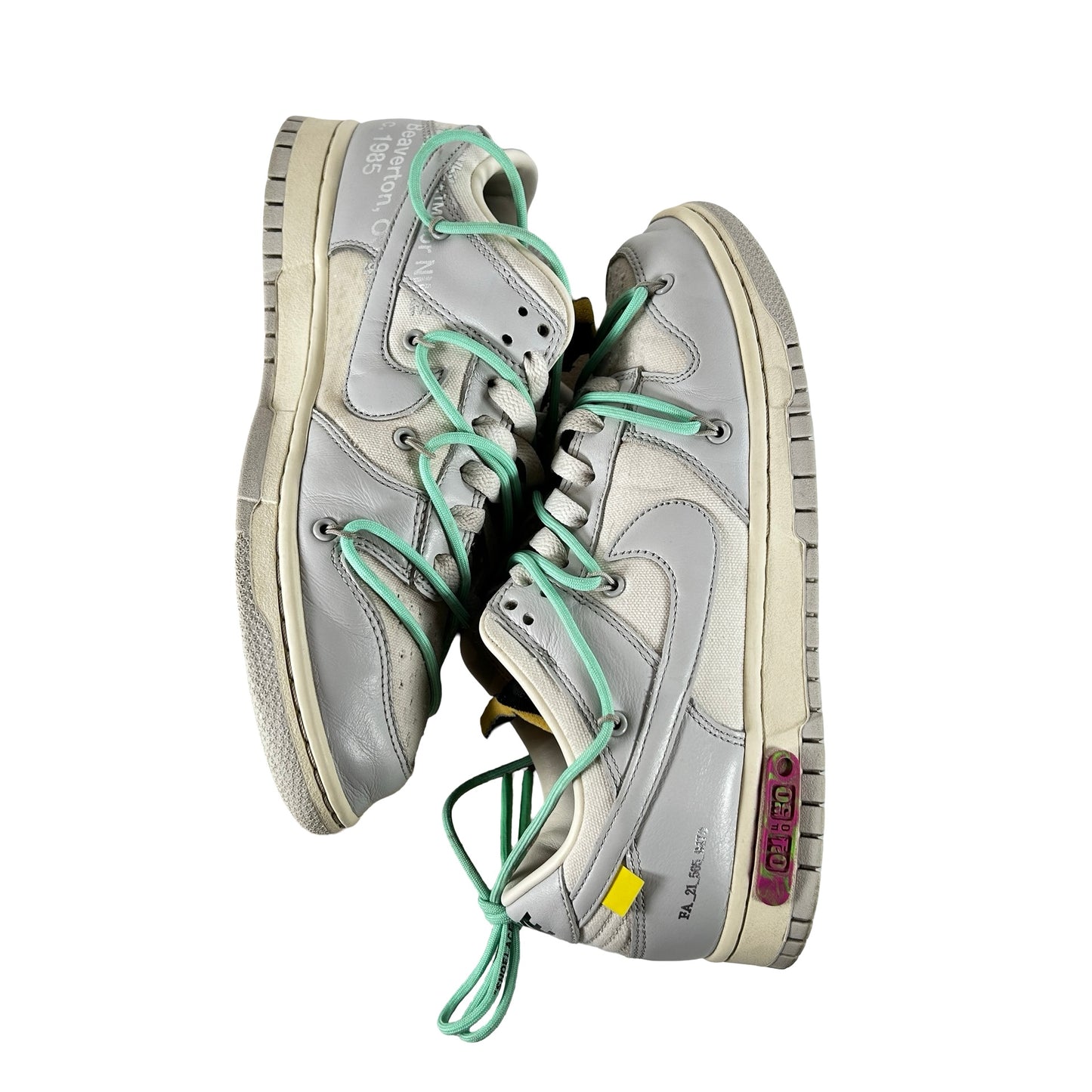 DM1602 114 Nike Dunk Low Off-White Lot 4 [USED] - 8.5 M (Used2)