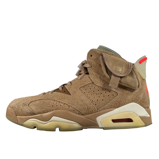 DH0690 200 Jordan 6 Retro Travis Scott British Khaki [USED] - 9.5 M (Used6)