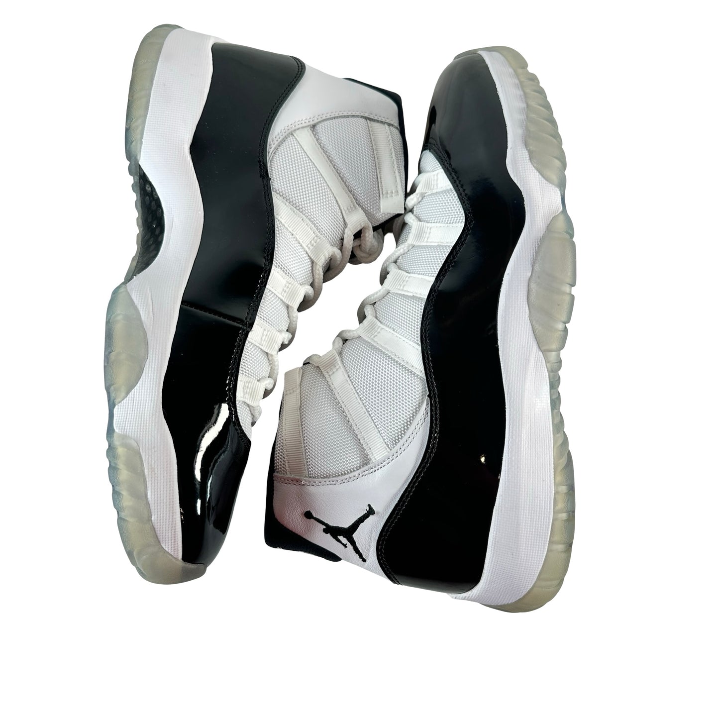 378037 100 Jordan 11 Concord - 10.5 M (Yellowing) (Damaged Box)