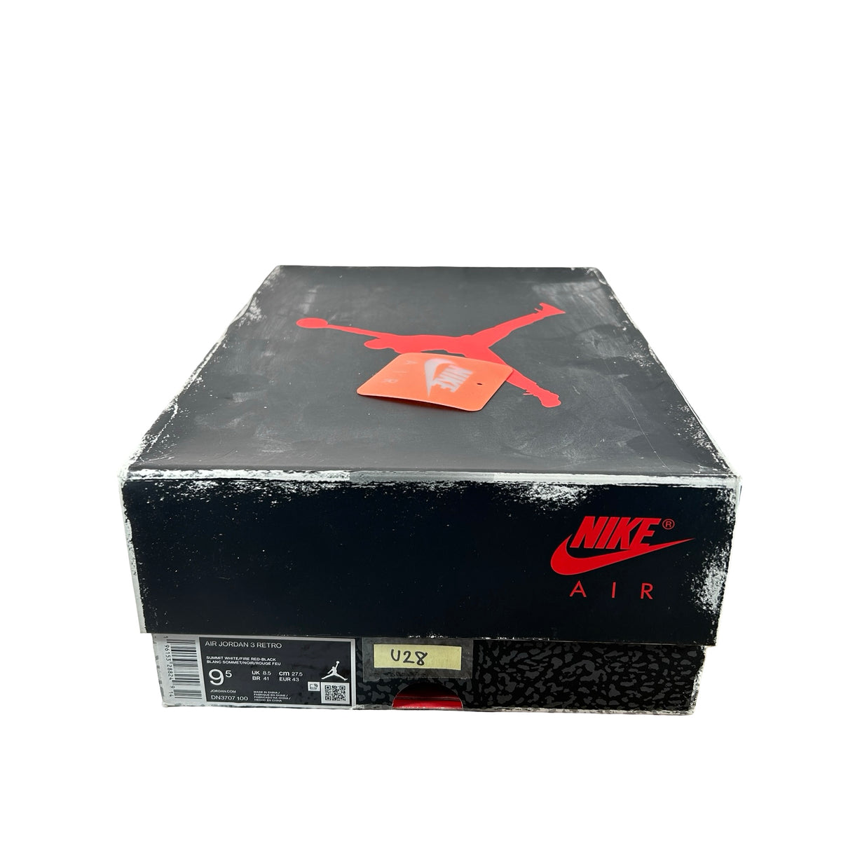 DN3707 100 Jordan 3 Retro White Cement Reimagined [USED] - 9.5 M (Used28)