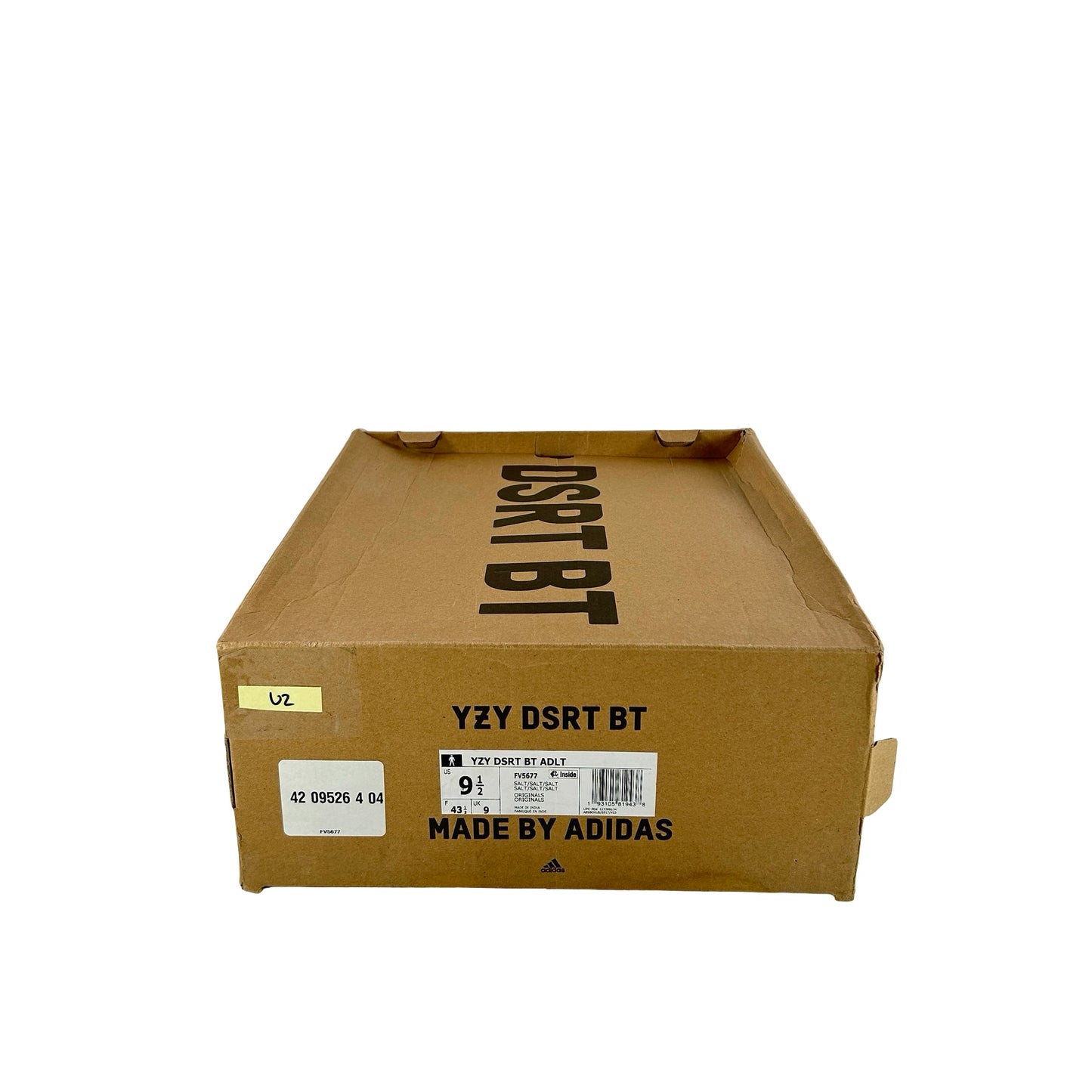 FV5677 adidas Yeezy Desert Boot Salt [USED] - 9.5 (Used) (No Insoles)