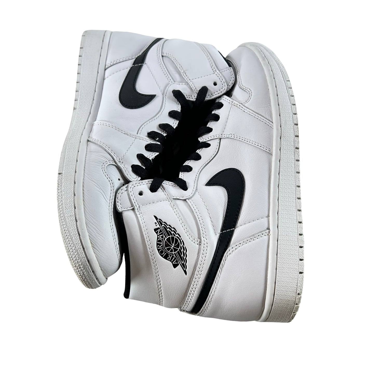 555088 102 Jordan 1 Retro Yin Yang White [USED] - 9 M (Used)