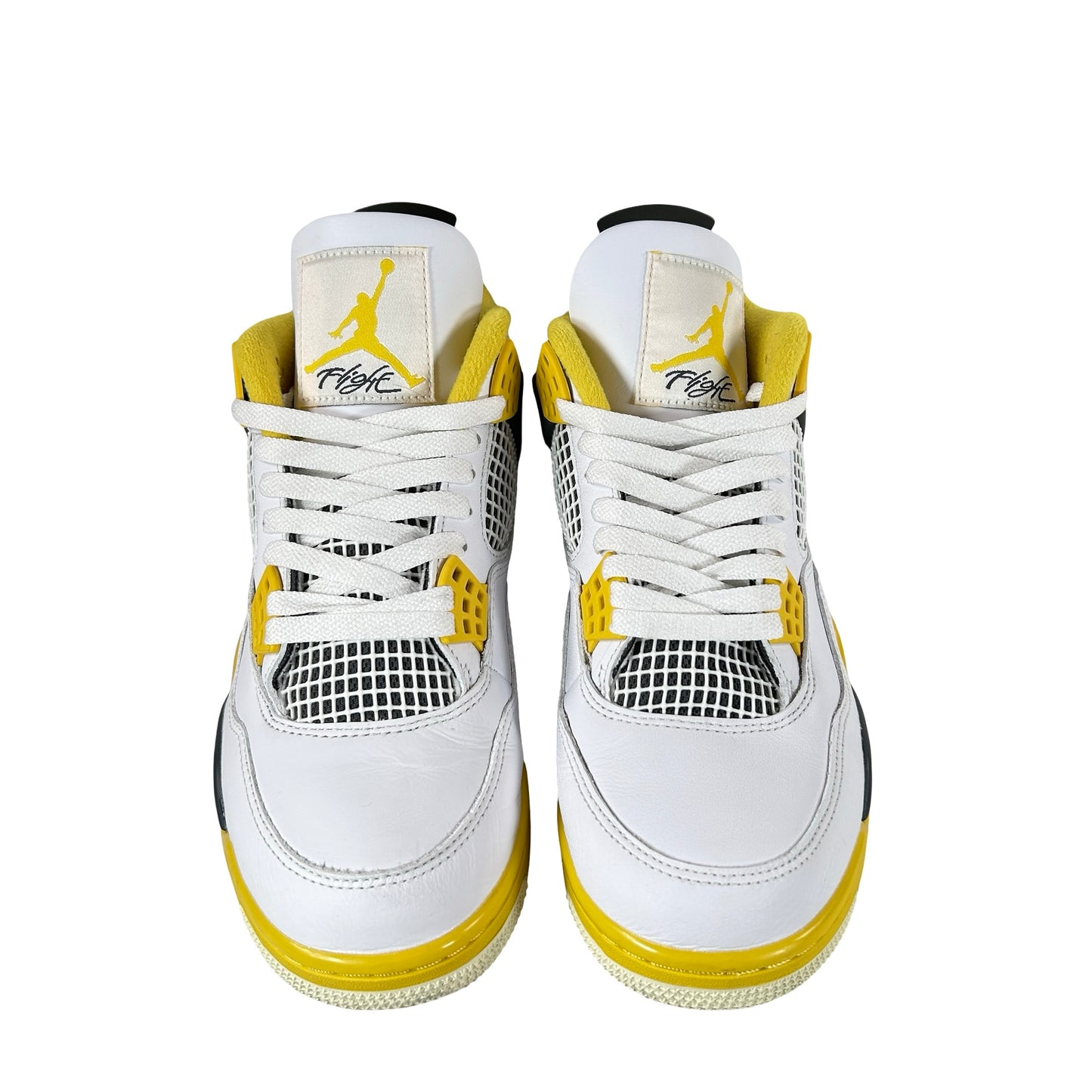 AQ9129 101 Jordan 4 Retro Vivid Sulfur (Women's) [USED] - 10 W (Used2)