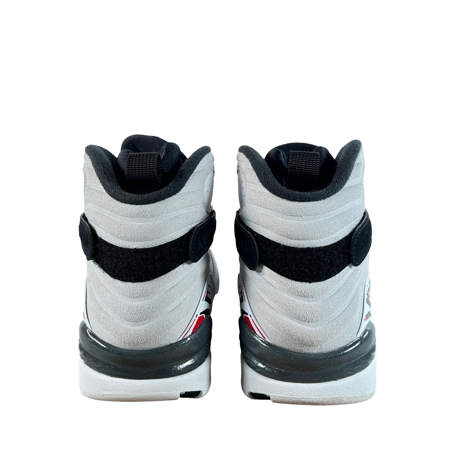 305381 100 Jordan 8 Retro White True Red (2025) [USED] - 9.5 M (Used2)