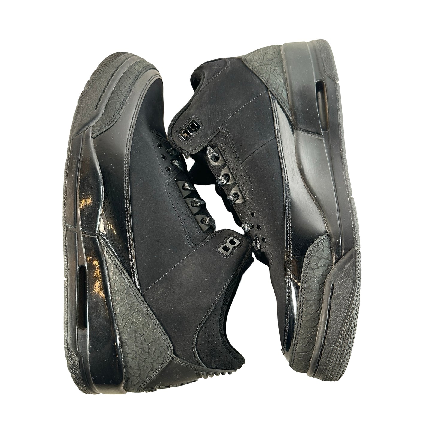 CT8532 001 Jordan 3 Retro Black Cat (2025) [USED] - 11 M (Used14)