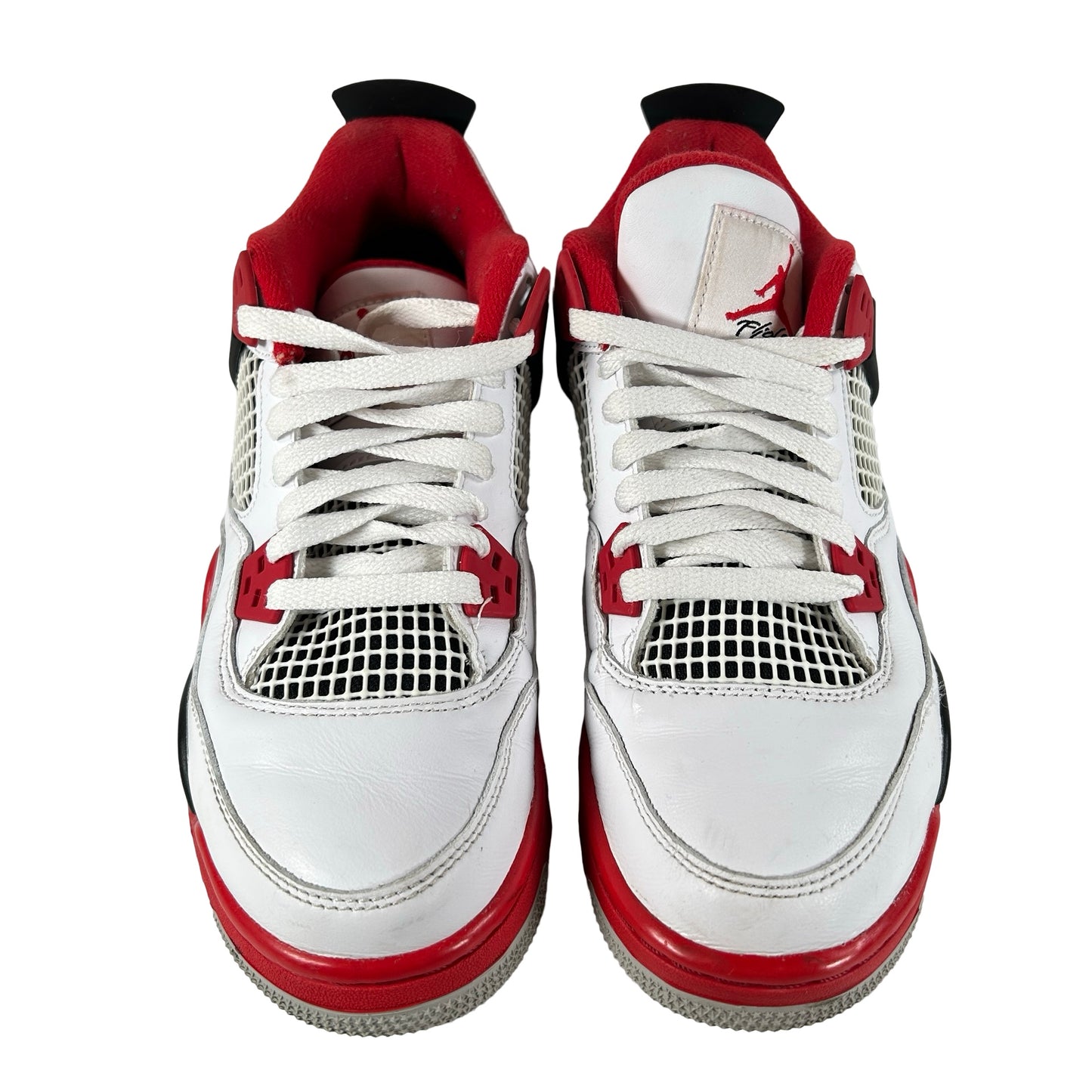 408452 160 Jordan 4 Retro Fire Red (2020) (GS) [USED] - 6.5 Y (Used) (No Box)