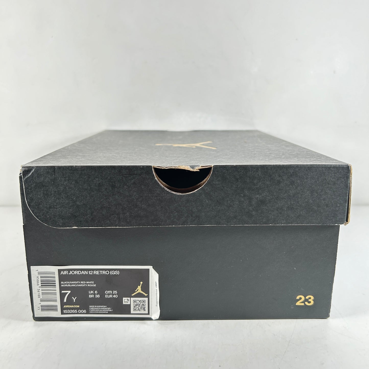153265 006 Jordan 12 Retro Playoffs (2022) (GS) [USED] - 7 Y (Used)