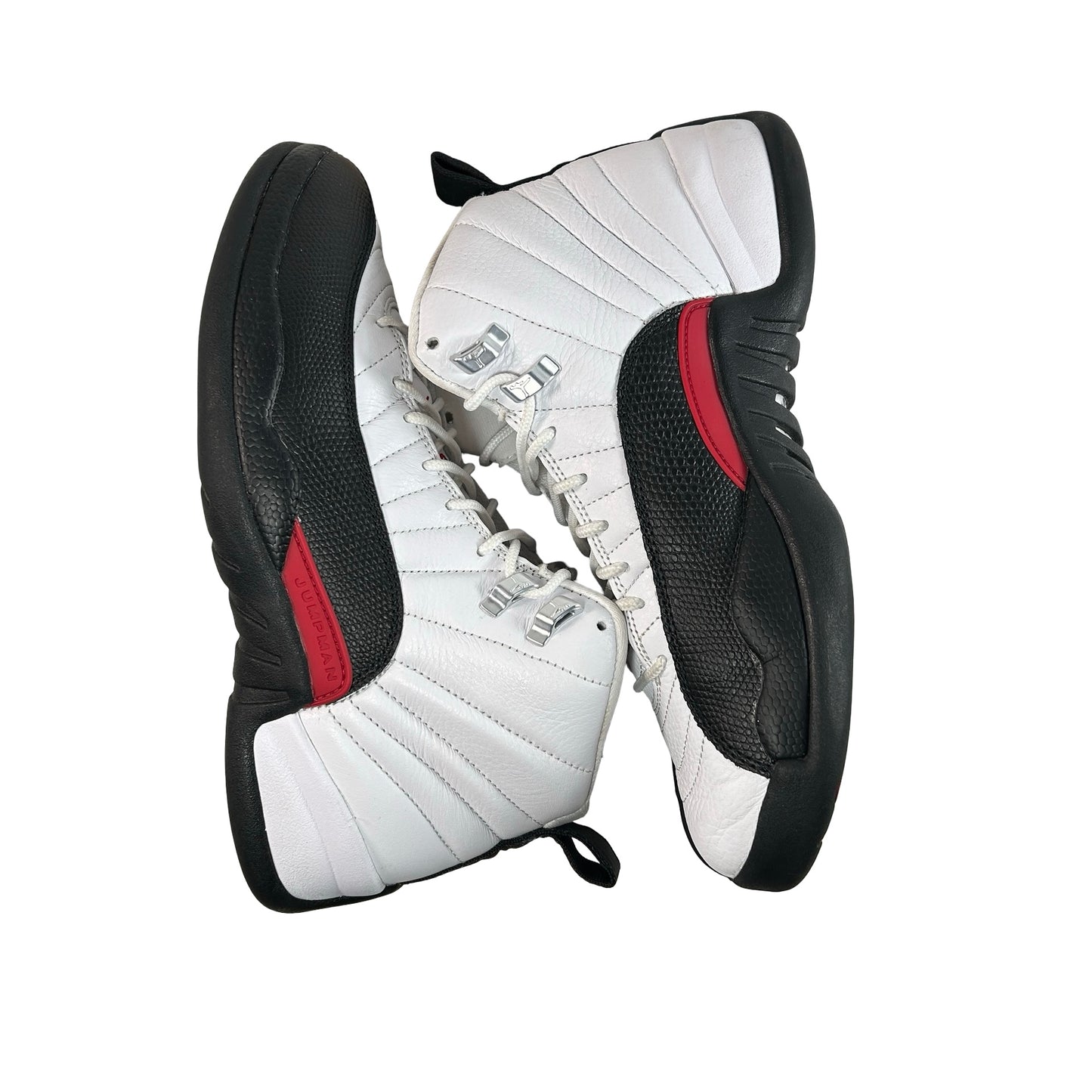 CT8013 162 Air Jordan 12 Red Taxi [USED] - 8.5 M (Used)