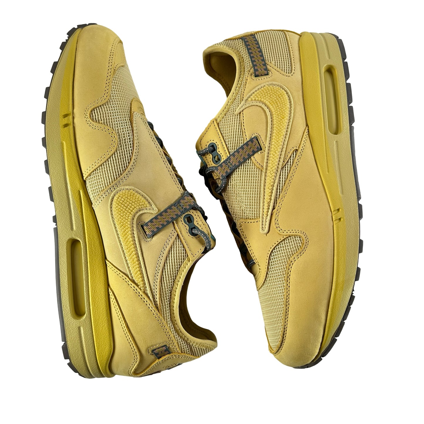DO9392 700 Nike Air Max 1 Travis Scott Cactus Jack Saturn Gold [USED] - 12 M (Used)