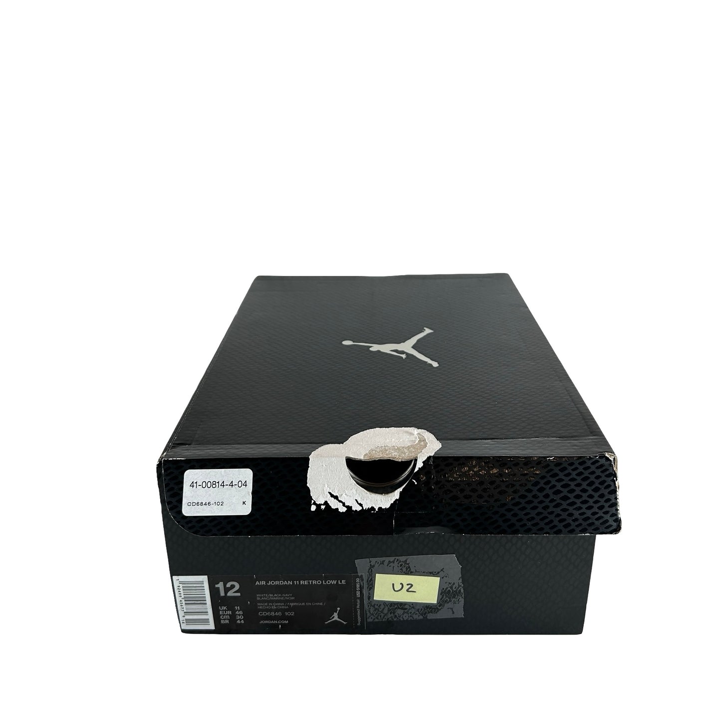 CD6846 102 Jordan 11 Retro Low Snake Navy (2019) [USED] - 12 M (Used2)
