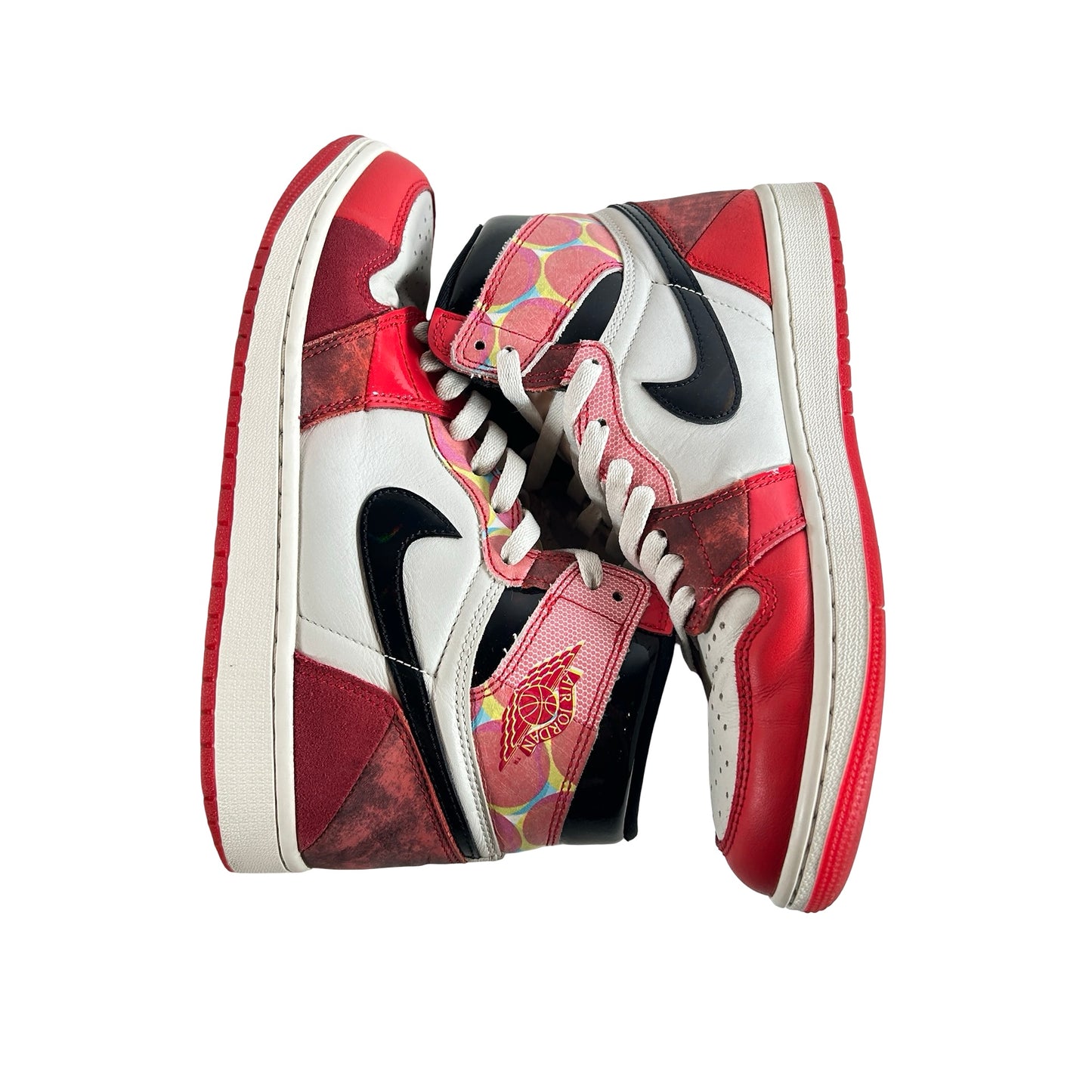 DV1748 601 Jordan 1 Retro High OG Spider-Man Across the Spider-Verse [USED] - 9 M (Used4)
