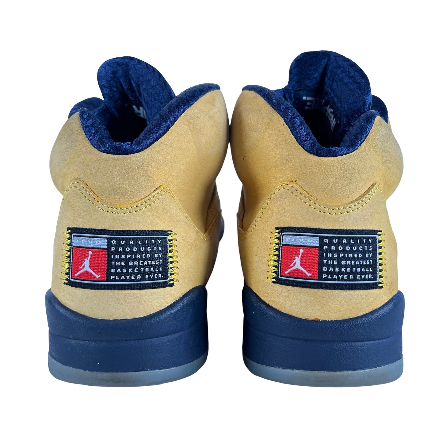 CQ9541 704 Jordan 5 Retro Michigan (2019) [USED] - 11 M (Used) (No Box)