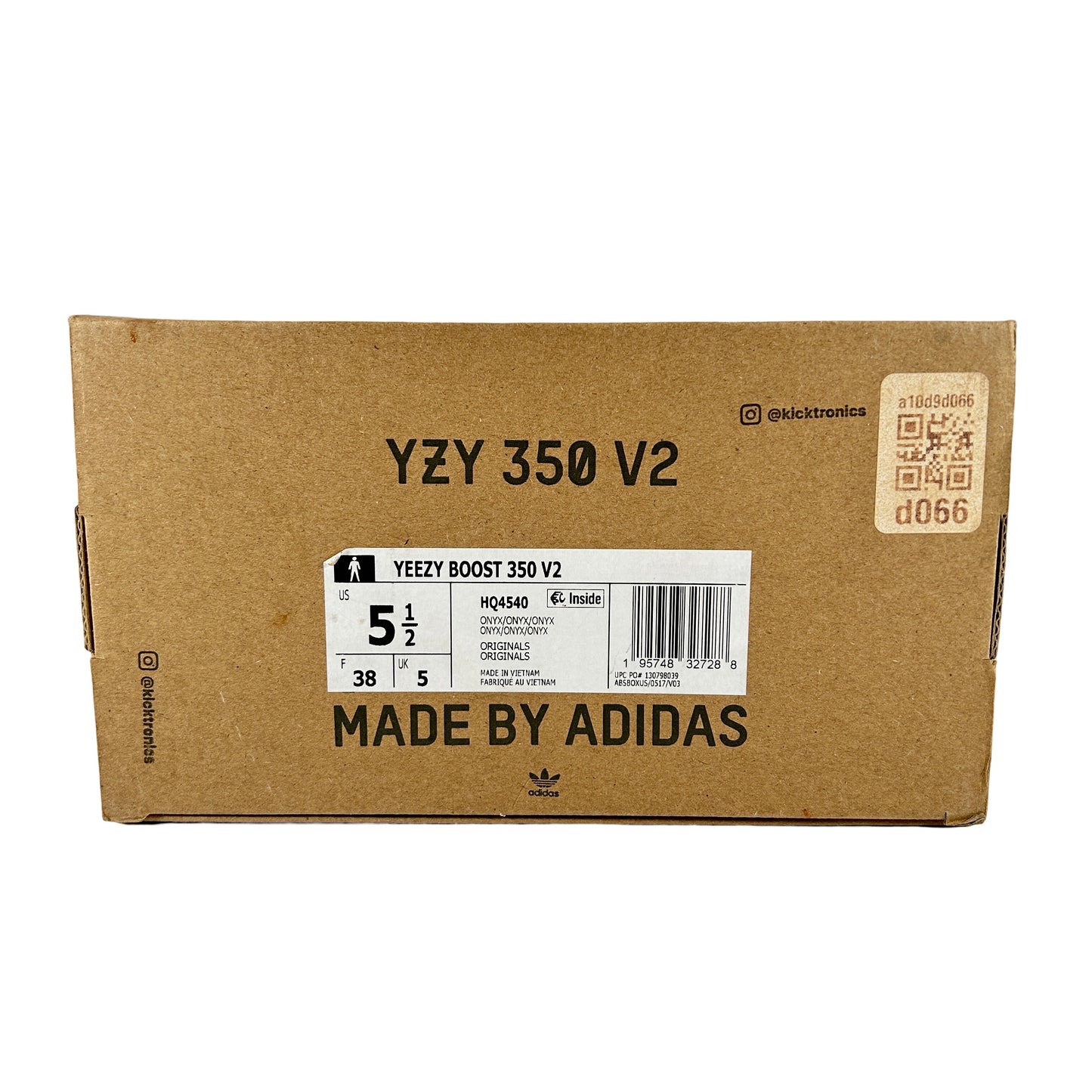 HQ4540 Adidas Yeezy Boost 350 V2 Onyx [USED] - 5.5 M (Used)