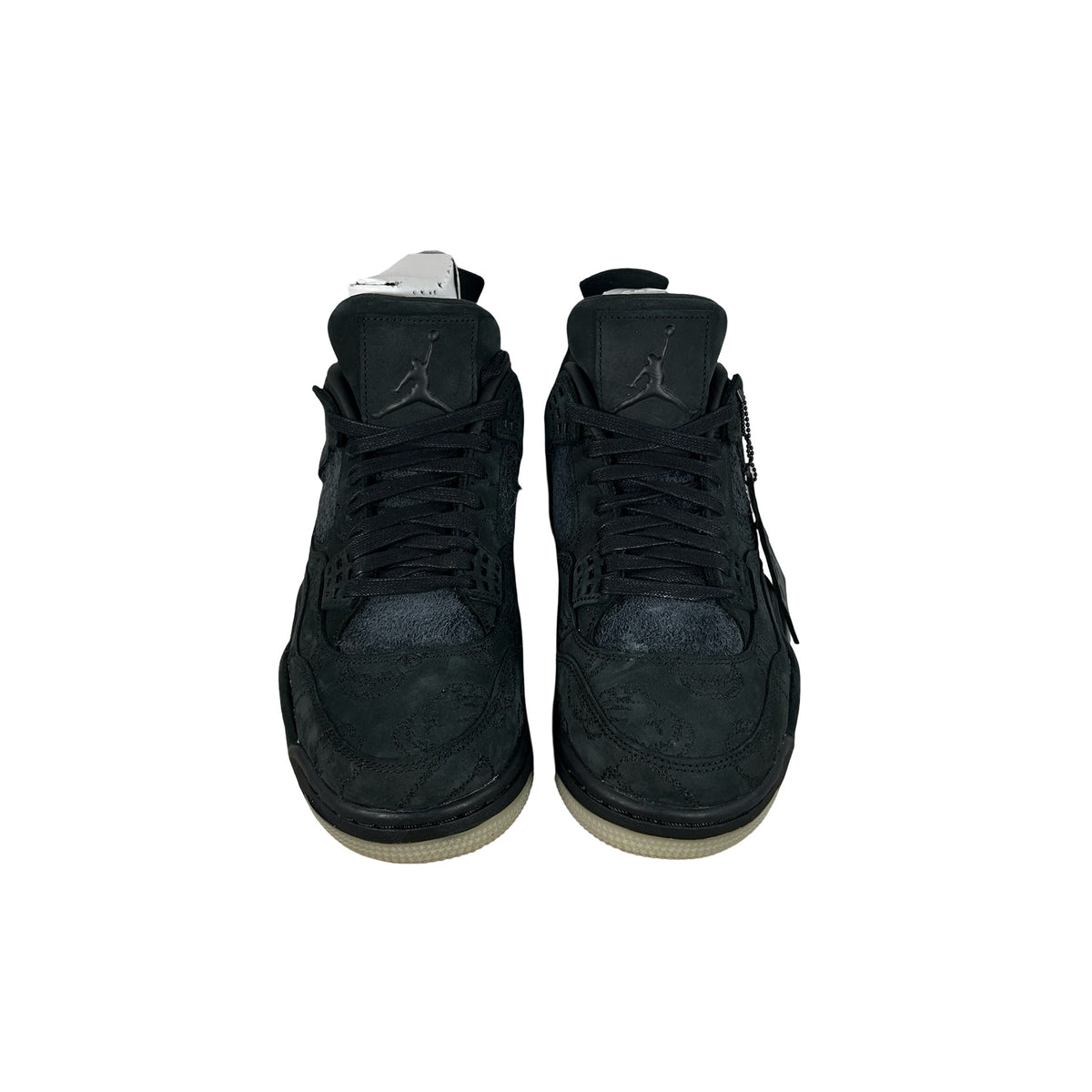 930155 001 Air Jordan 4 Kaws Black - 8.5 M (Yellowing)