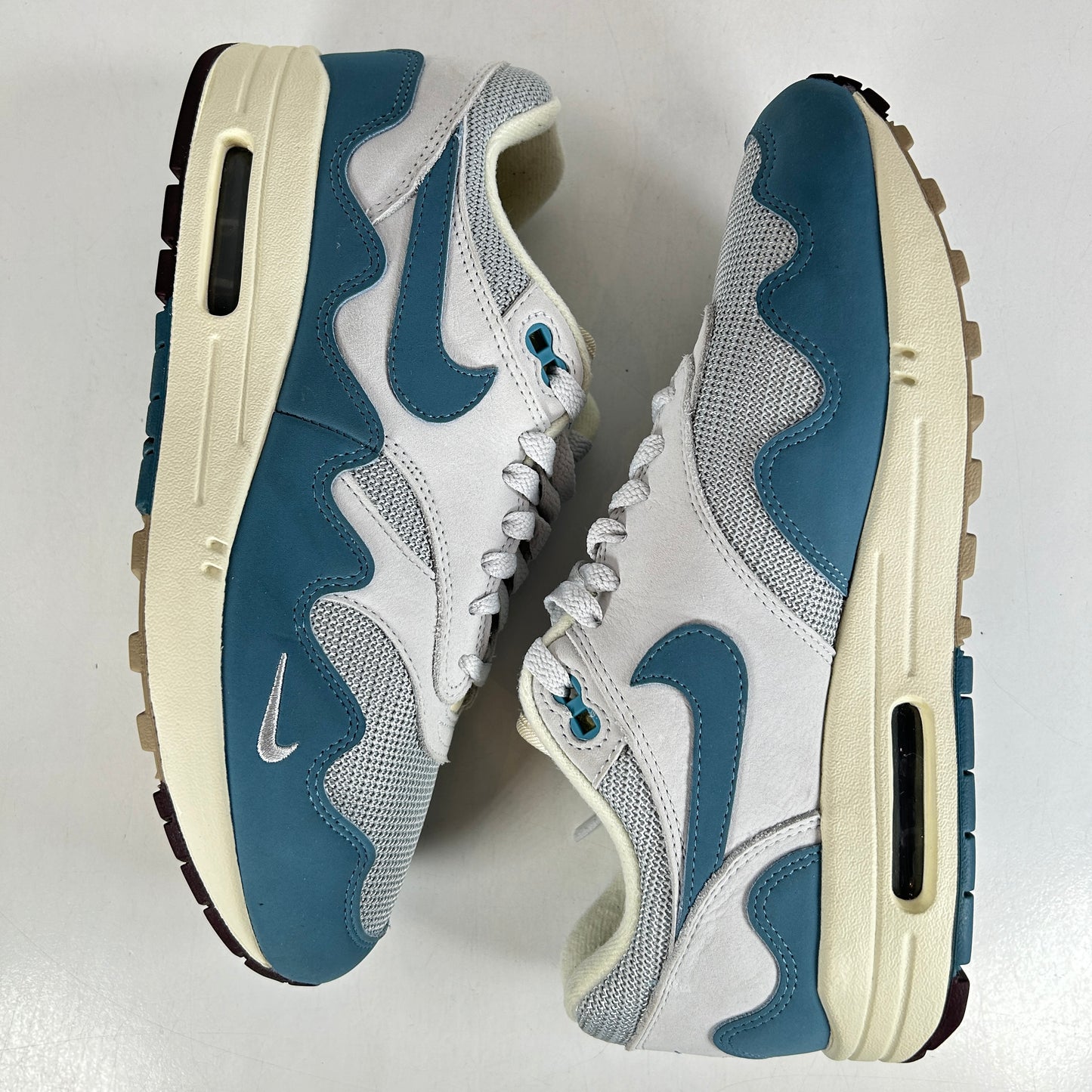 DH1348 004 Nike Air Max 1 Patta Waves Noise Aqua [USED] - 8.5 M (Used)