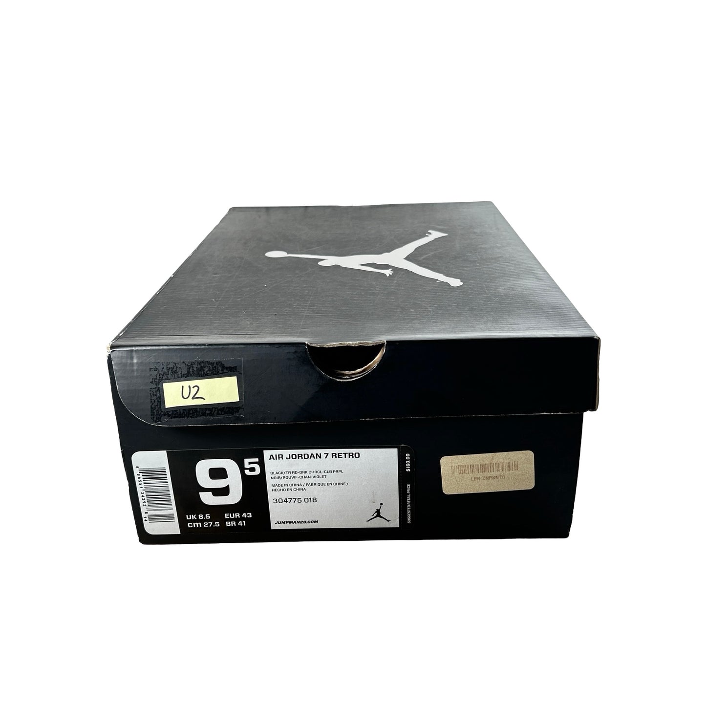 304775 018 Jordan 7 Retro Raptors (2012) [USED] - 9.5 M (Used2)