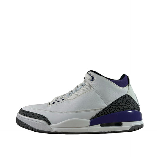 CT8532 105 Jordan 3 Retro Dark Iris [USED] - 9.5 M (Used2)