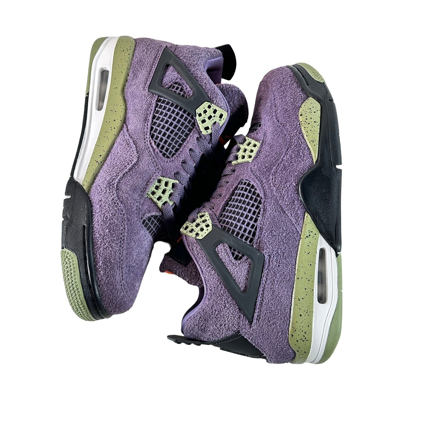 AQ9129 500 Jordan 4 Retro Canyon Purple [USED] - 8.5 W (Used) (No Insoles) (Replace Box)