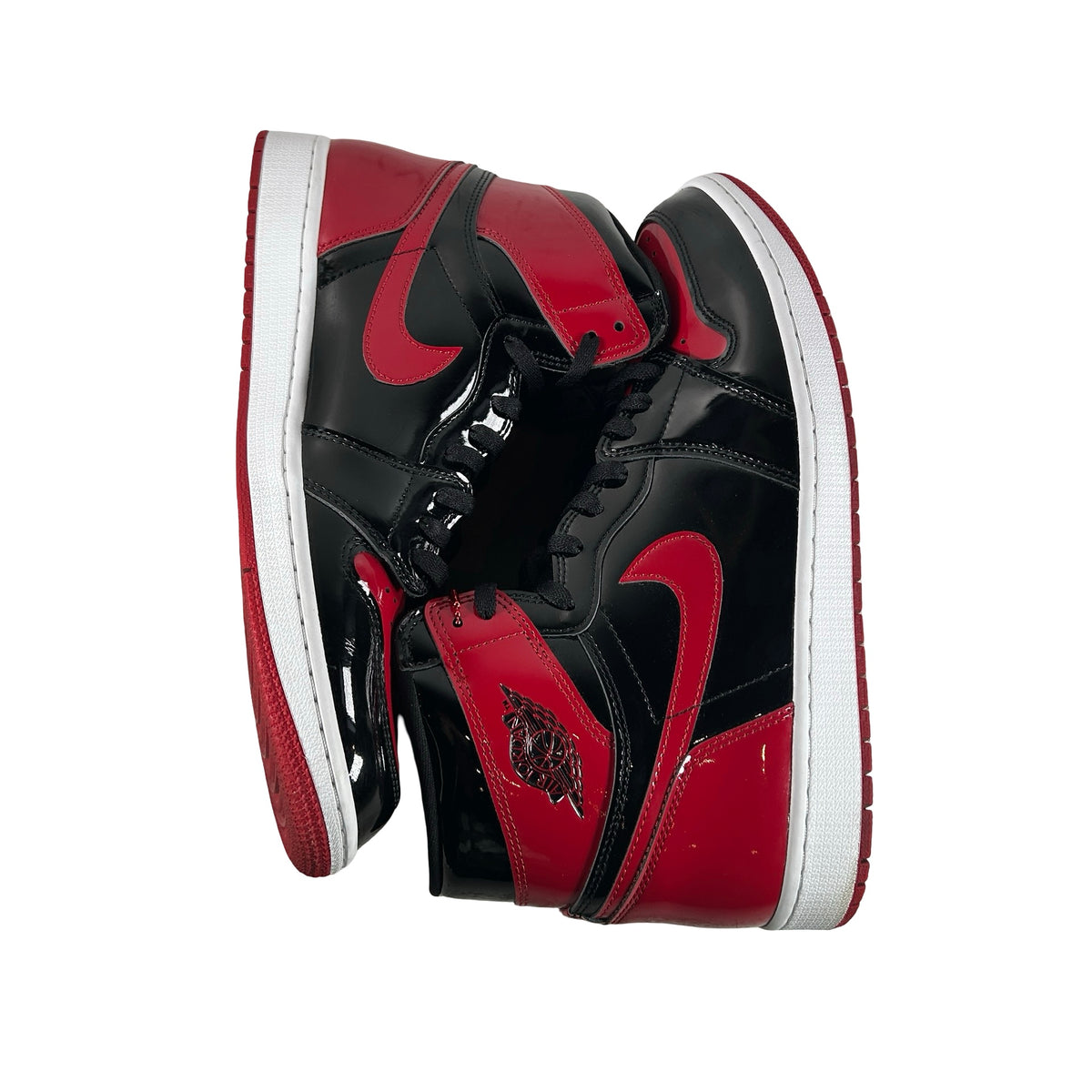555088 063 Jordan 1 Retro High OG Patent Bred [USED] - 13 M (Used2) (No Box2)