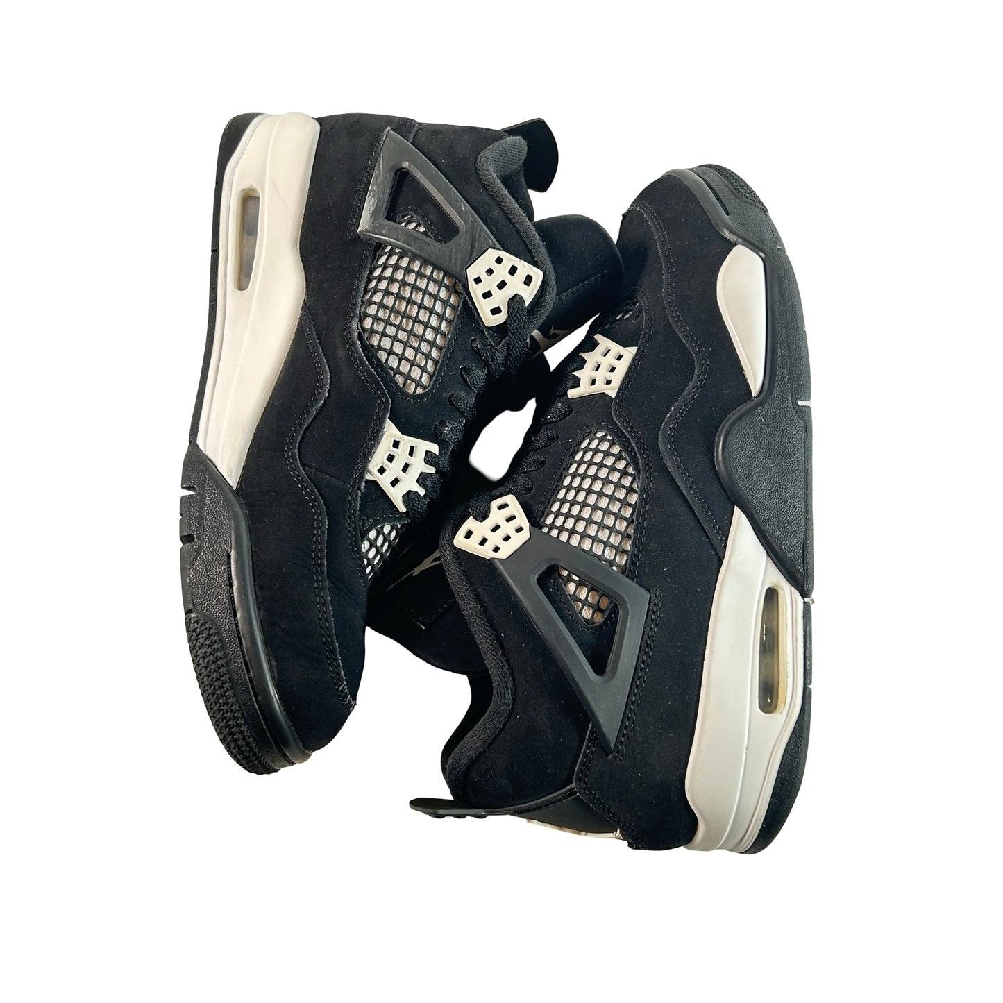 FQ8138 001 Jordan 4 Retro White Thunder [USED] - 8.5 M (Used) (No Box)