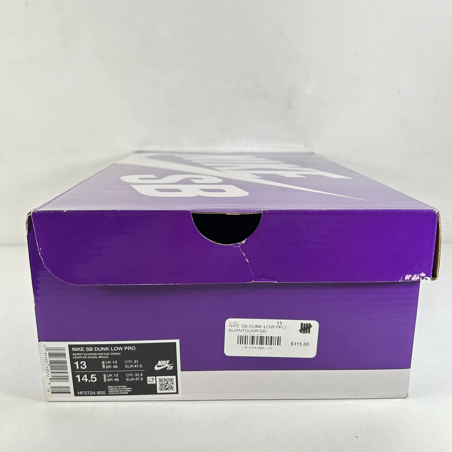 HF3704 800 SB Dunk Low Sun Burnt Sunrise [USED] - 13 M (Used)