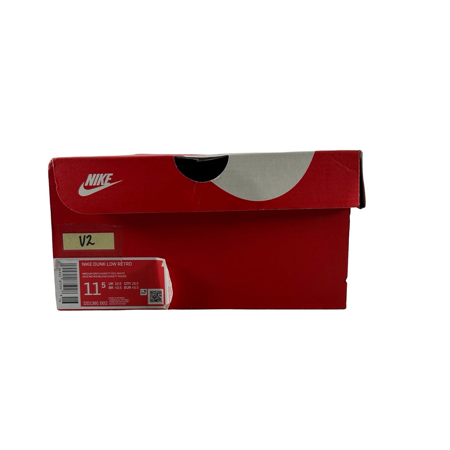 DD1391 002 Dunk Low UNLV [USED] - 11.5 M (Used2)