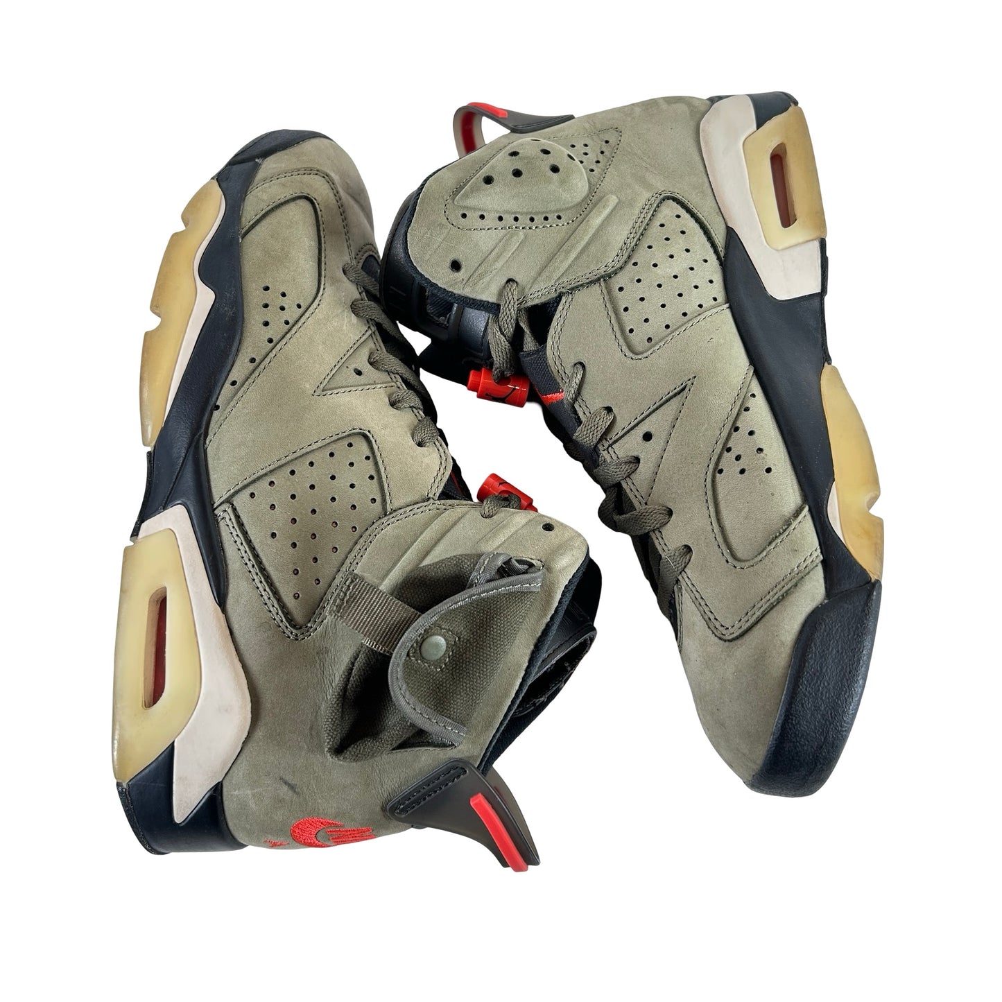 CN1084 200 Jordan 6 Retro Travis Scott [USED] - 9.5 M (Used) (No Box)