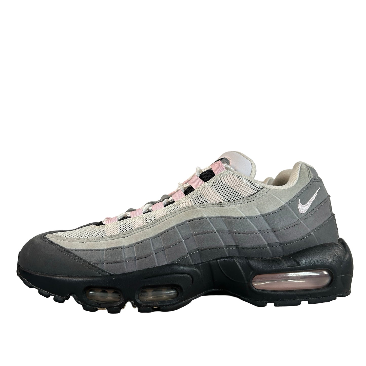 CJ0588 001 Nike Air Max 95 Gunsmoke Pink Foam [USED] - 9 M (Used) (Replace Box)