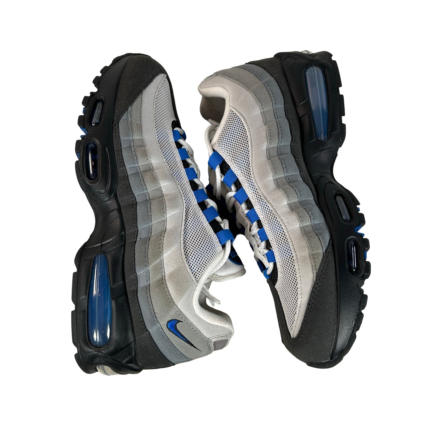IM7410 100 Nike Air Max 95 OG Big Bubble Blue Spark [USED] - 8.5 M (Used3)