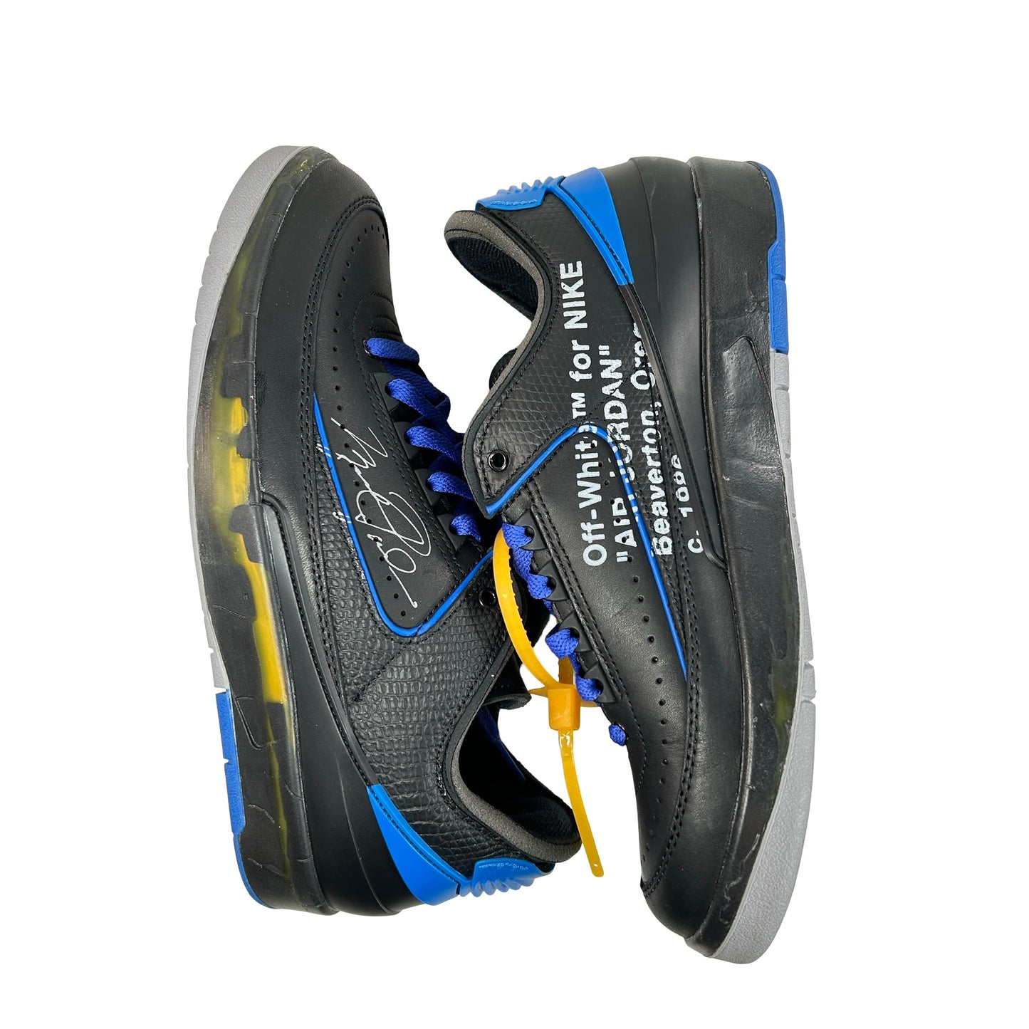 DJ4375 004 Jordan 2 Retro Low SP Off-White Black Blue [USED] - 8 M (Used2)