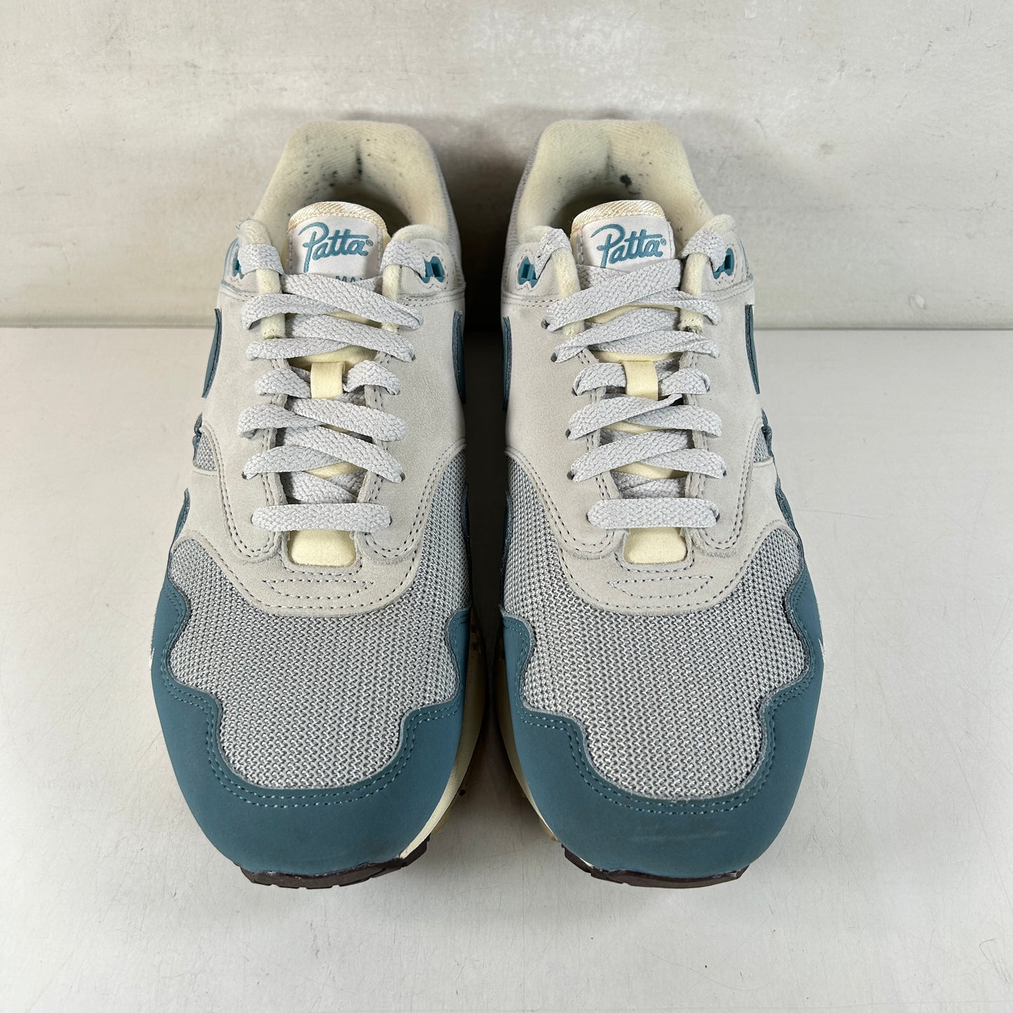 DH1348 004 Nike Air Max 1 Patta Waves Noise Aqua [USED] - 9.5 M (Used)