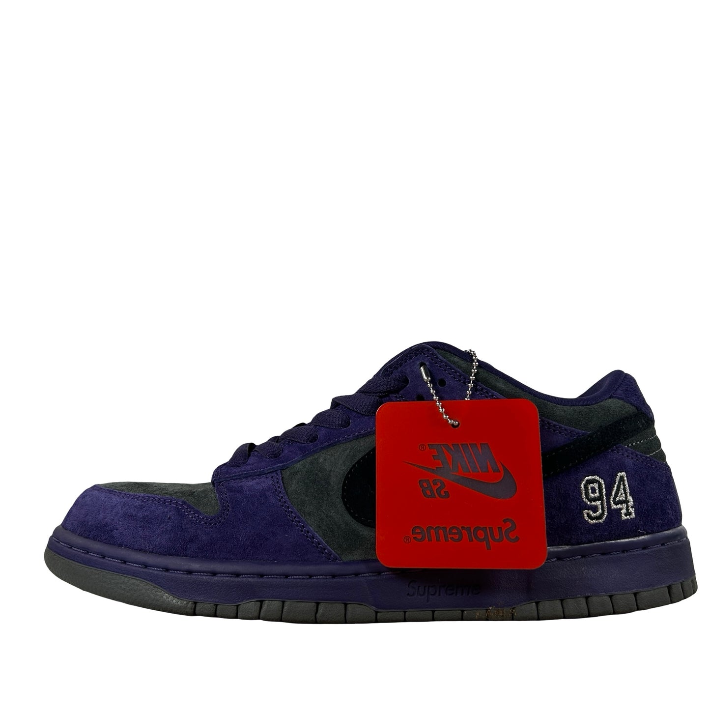 HQ8487 500 Nike SB Dunk Low Supreme 94 Ink [USED] - 10 M (Used) (No Insoles)