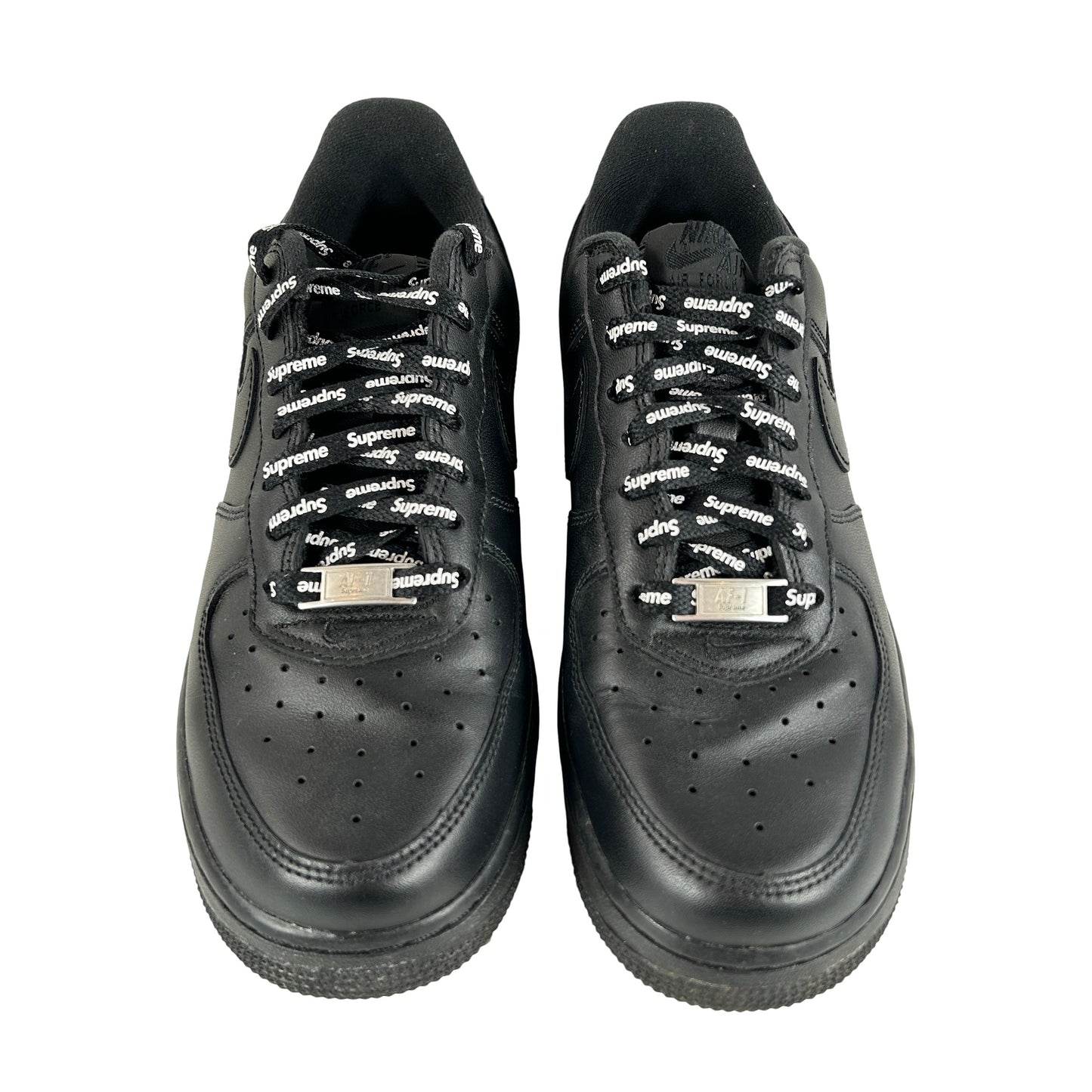 CU9225 001 Air Force 1 Low Supreme Black [USED] - 6.5 M (Used)
