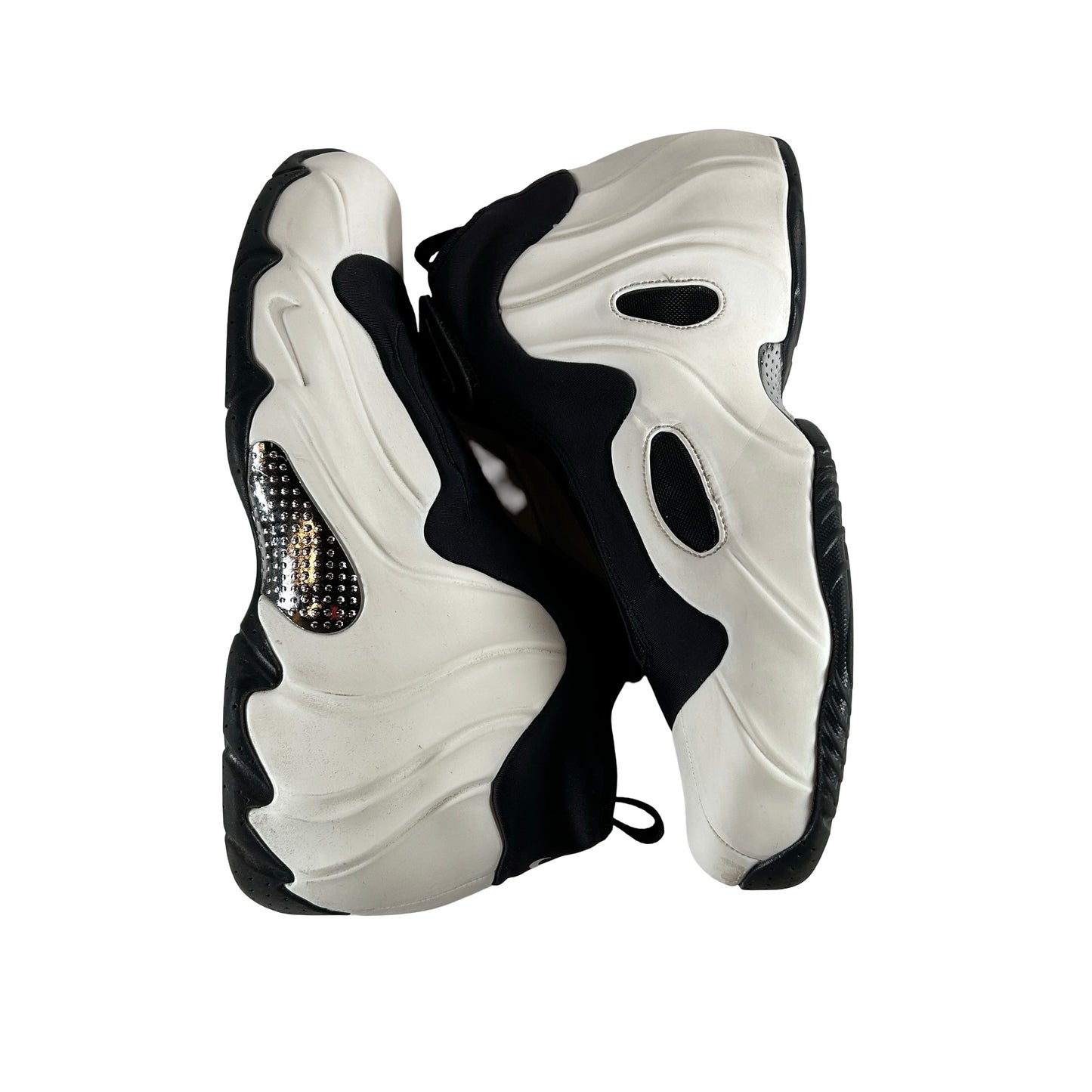 HJ4481 100 Nike Air Flightposite Sail Black [USED] - 11 M (Used) (Replace Box)