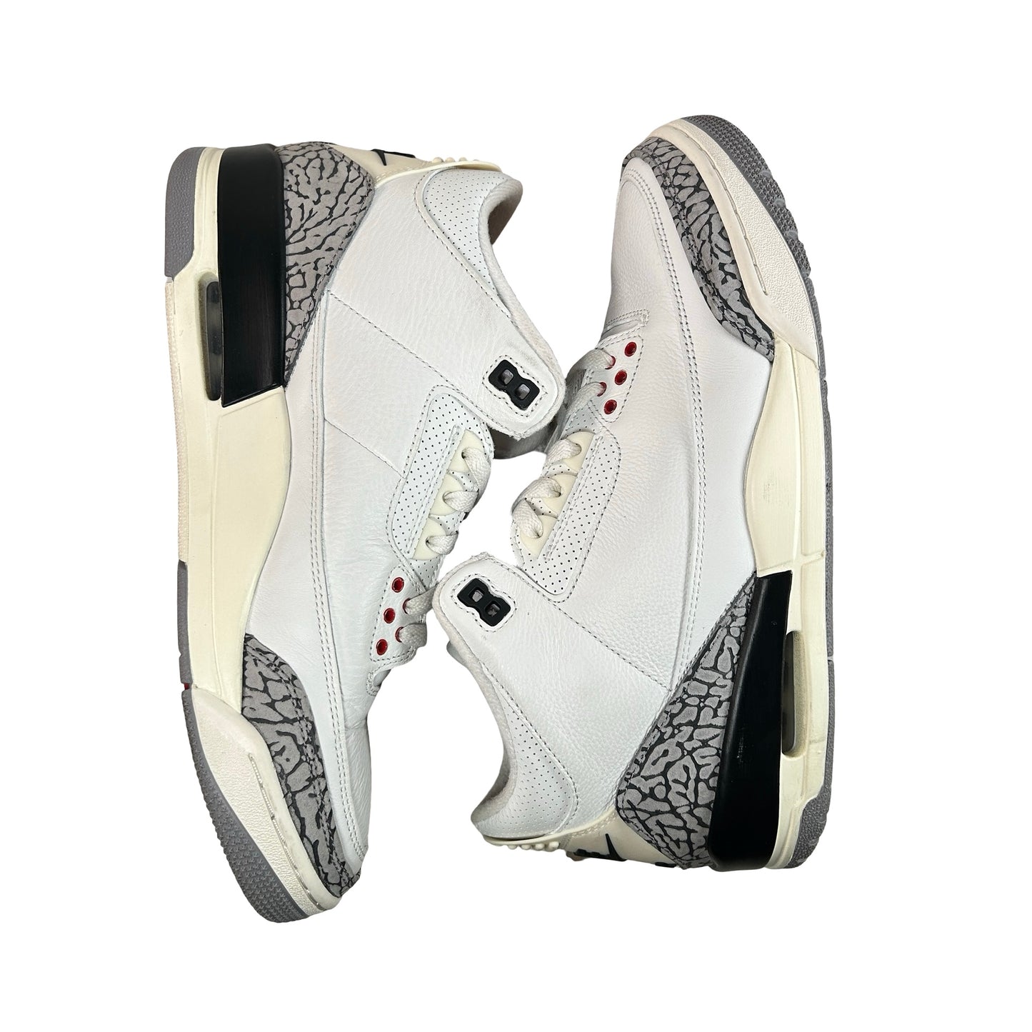 DN3707 100 Jordan 3 Retro White Cement Reimagined [USED] - 10 M (Used25)